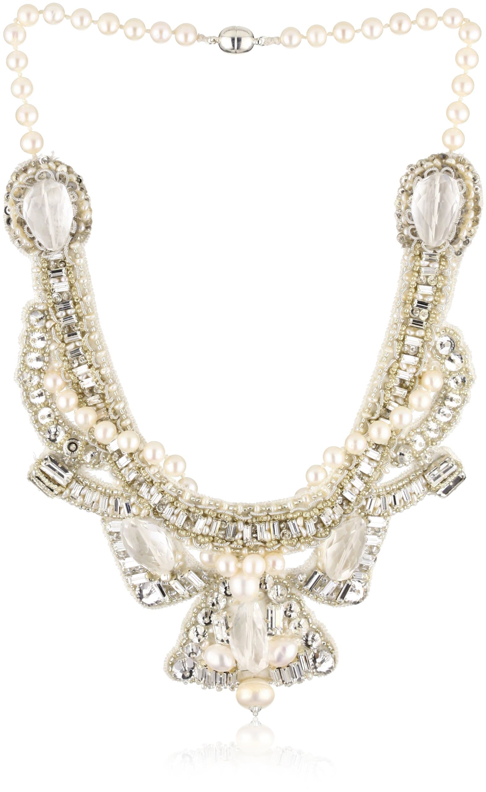 Ranjana Khan "Deco Bride" Bride Statement Necklace