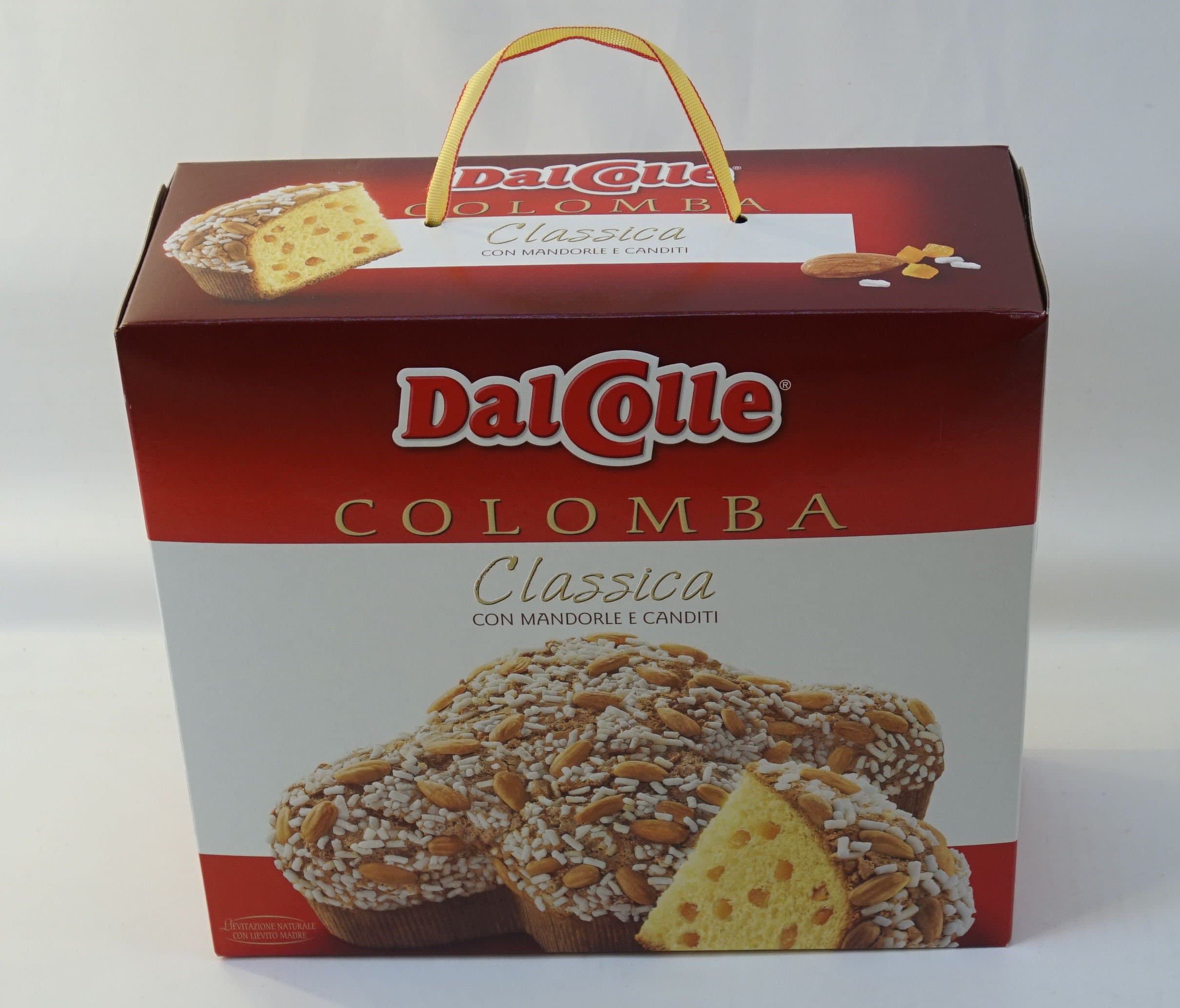 Dal Colle: "Colomba" Easter Dove cake, Traditional Recipe 31.74oz (900g) Package [ Italian Import ]