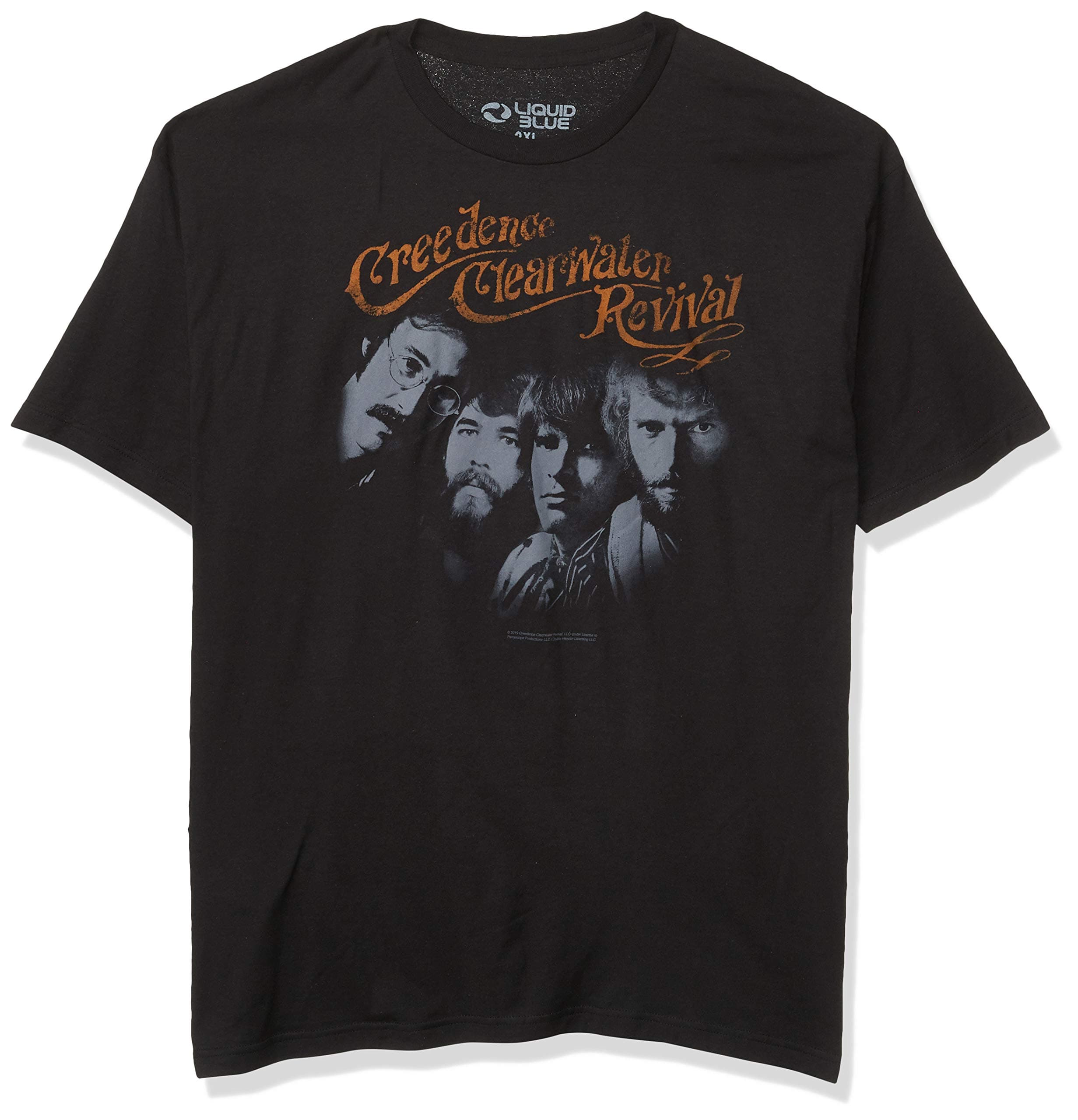Unisex Adult Creedence Clearwater Revival Pendulum T-Shirt
