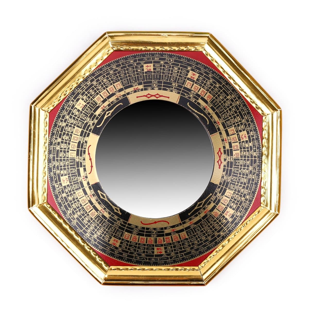 Yaoyijun Traditional chinese Feng Shui Convex alloy Bagua Mirror & Concave Bagua Mirror (Concave3)