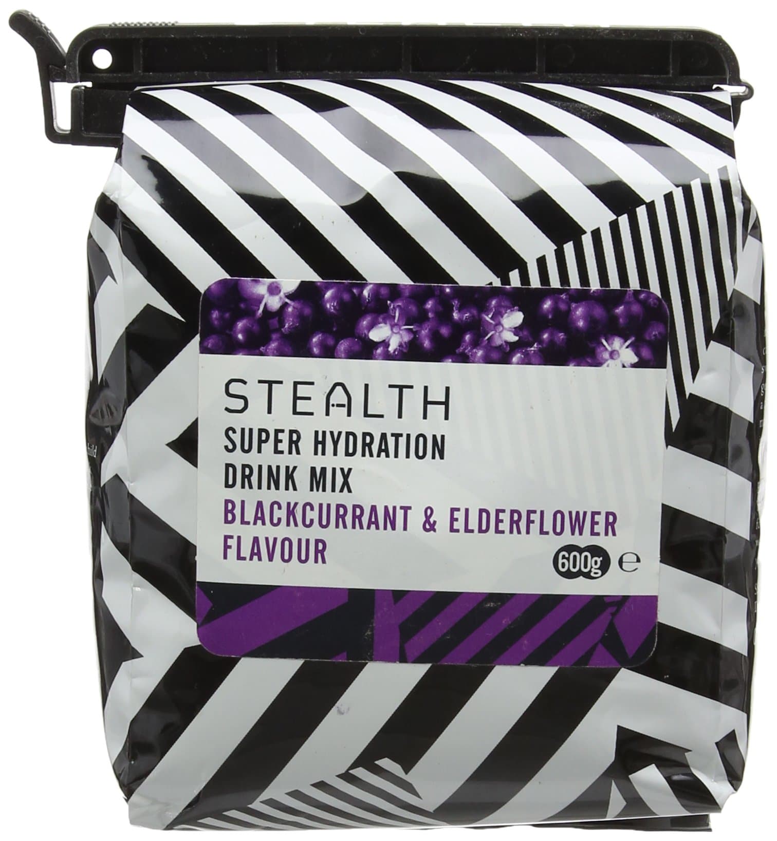 Stealth 600 g Blackcurrant and Elderflower Super Hydration Drink Mix Powder