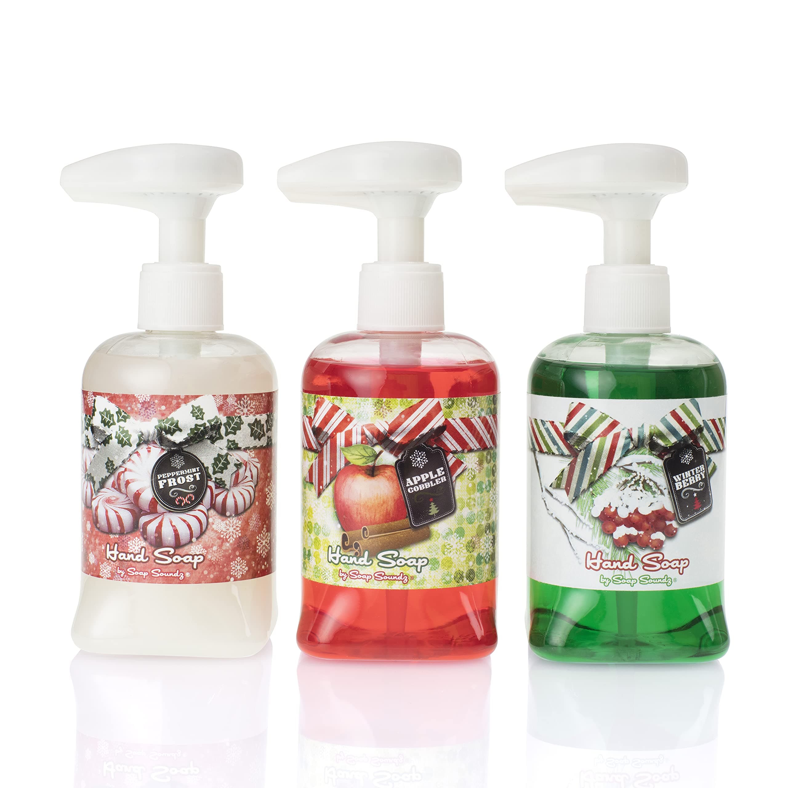 Musical Hand Soap - Christmas Set (3 bottles) by Soap Soundz