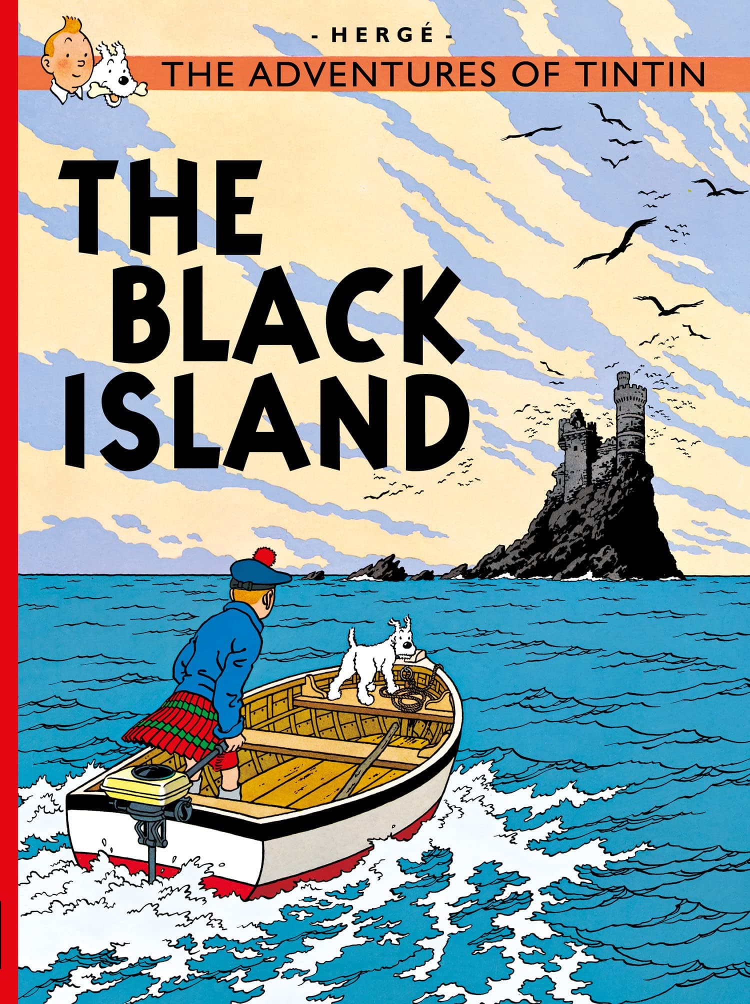 The Adventures of Tintin The Black Island by Herge - Paperback