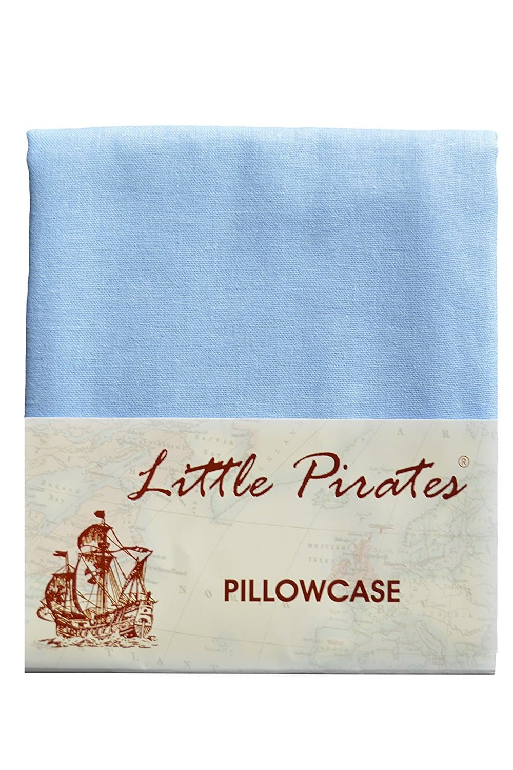 Baby Cot Bed Pillow Case 60 x 40-100% Cotton - Blue