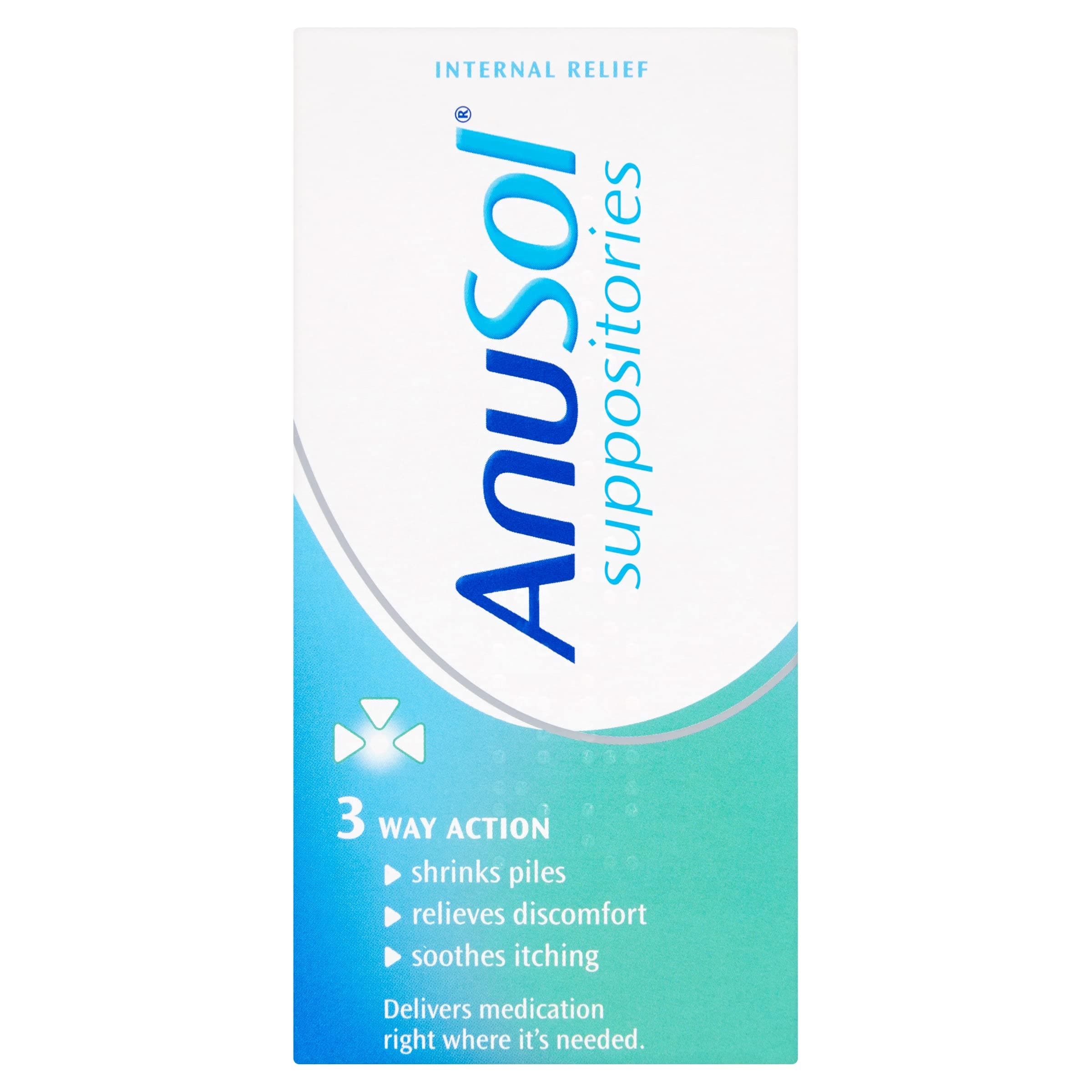 Anusol Haemorrhoids for Piles Treatment - Pack of 24 suppositories