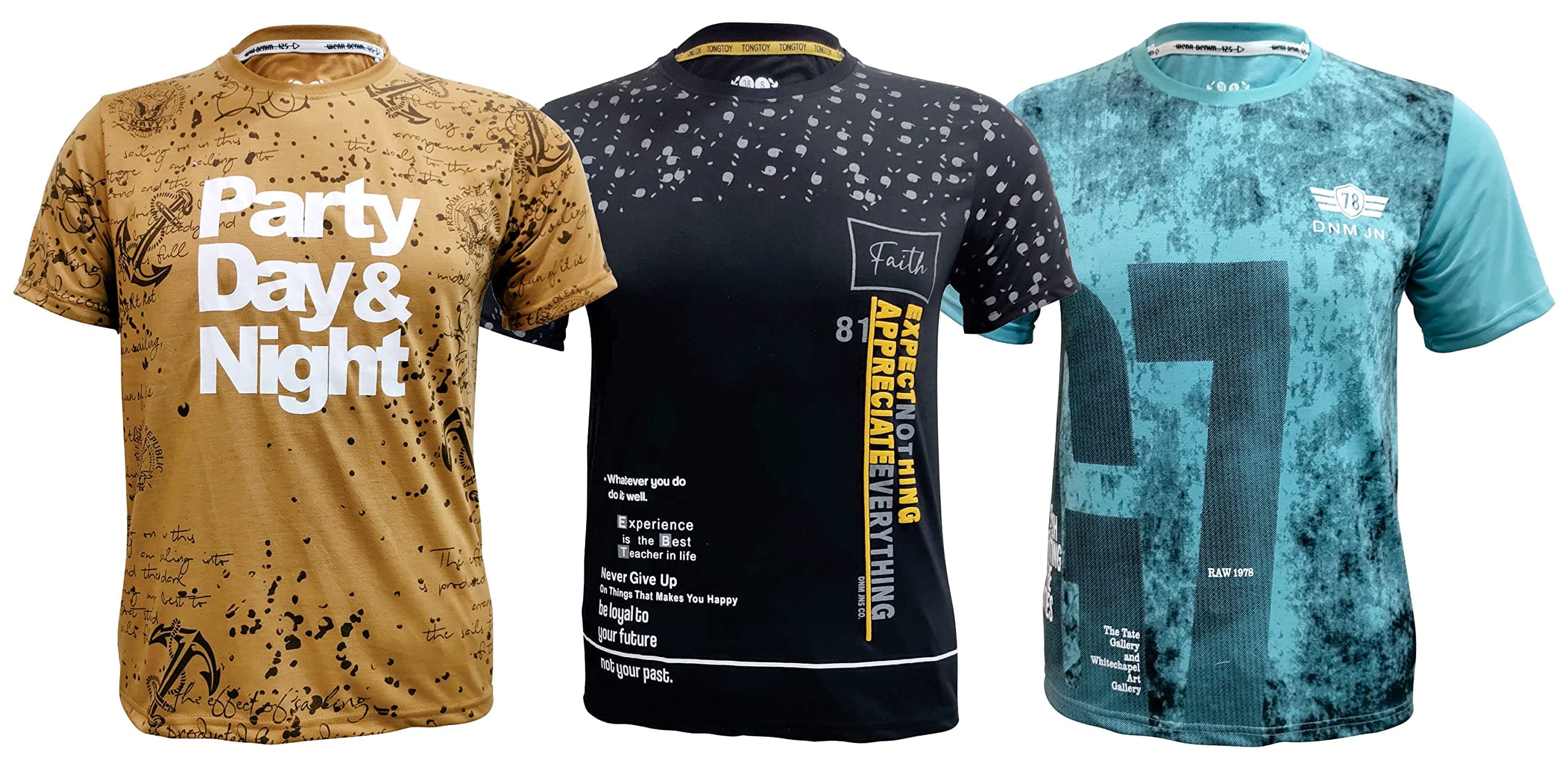 SHAUNMen T-Shirt (N704MN3_$1P_Pack of 3)