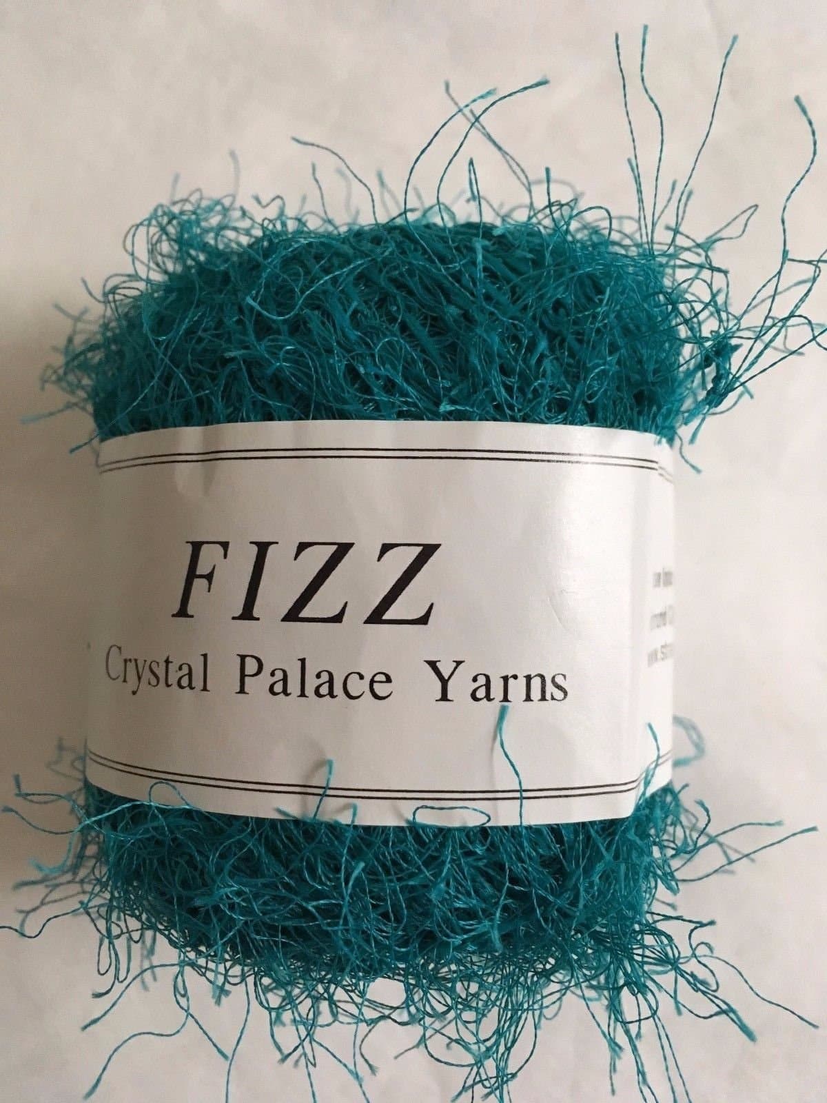 Crystal Palace Fizz #7307 Teal Eyelash Yarn
