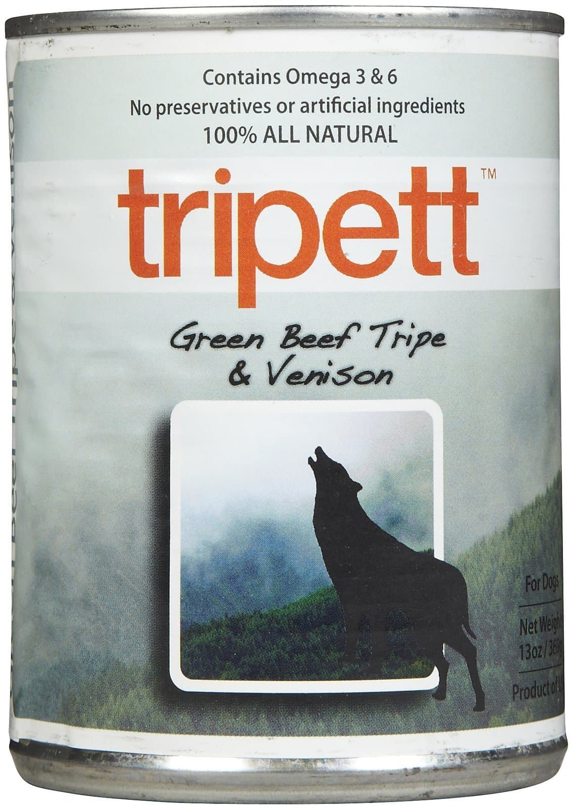 Green Beef Tripe with Venison -12 x 13 oz