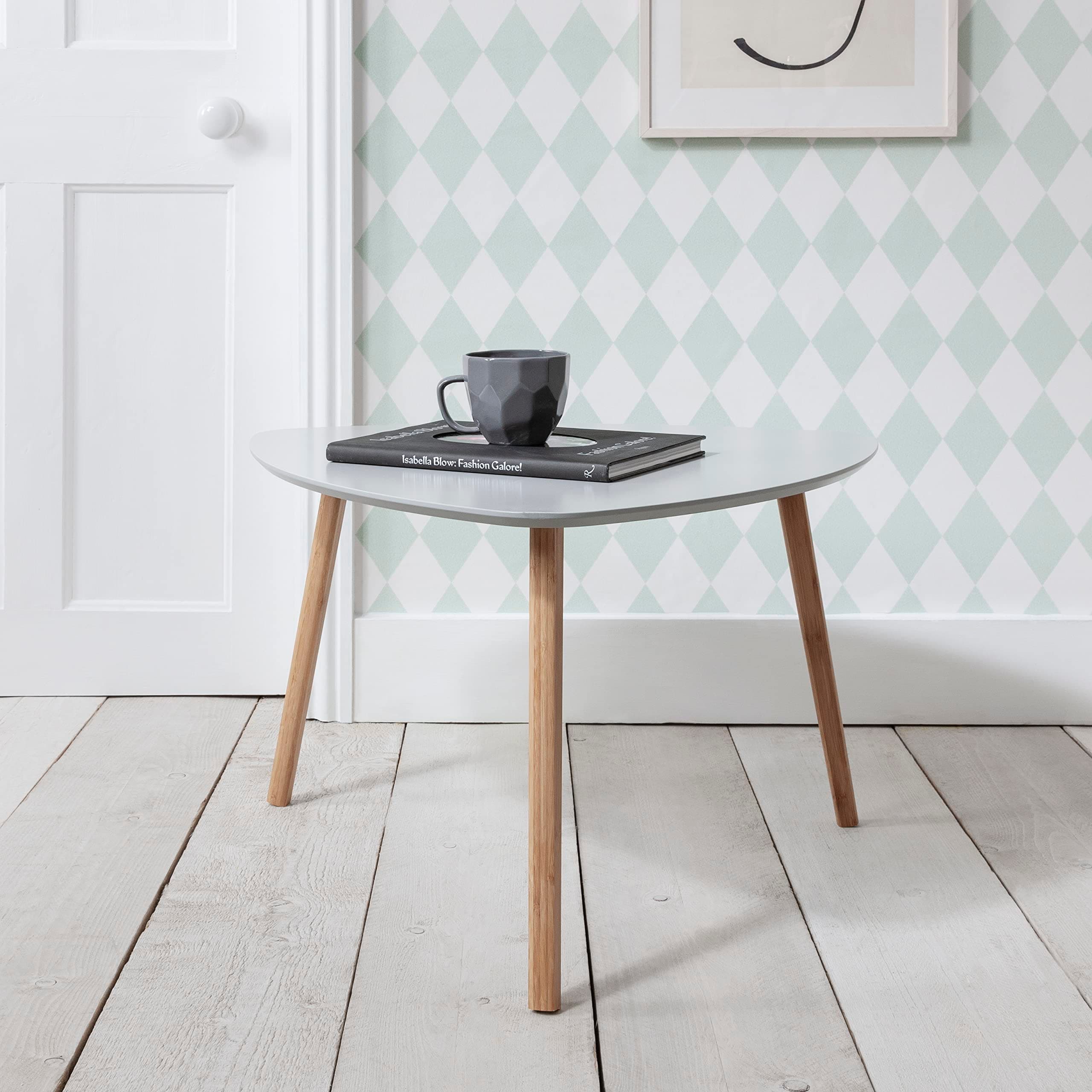 Noa and Nani Malme Coffee Side Table - (Chalk Grey)