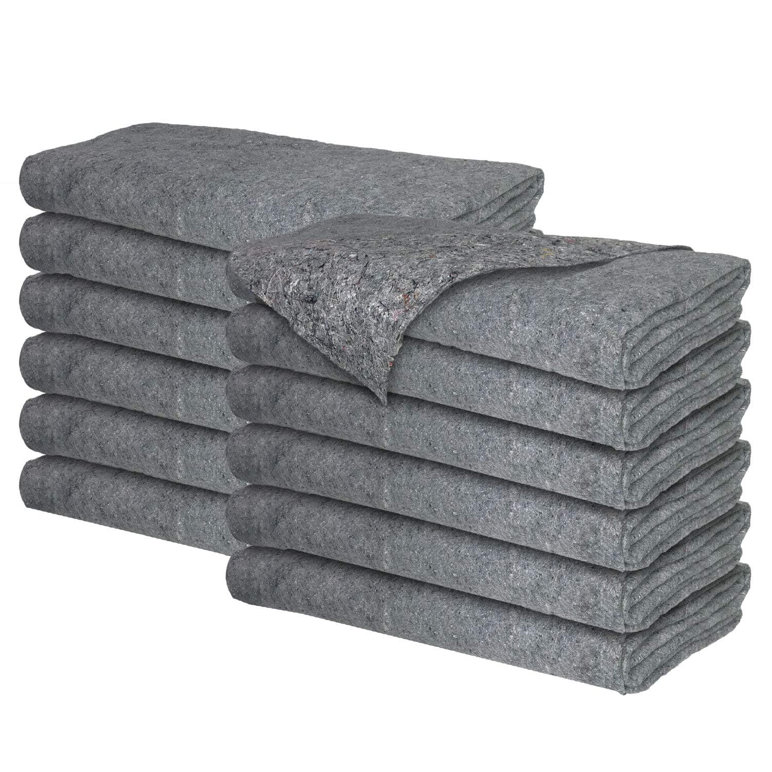 Cheap Cheap Moving Boxes 72 x 54 Inches Textile Moving Blankets, Pack of 12, Grey (Txt10103)