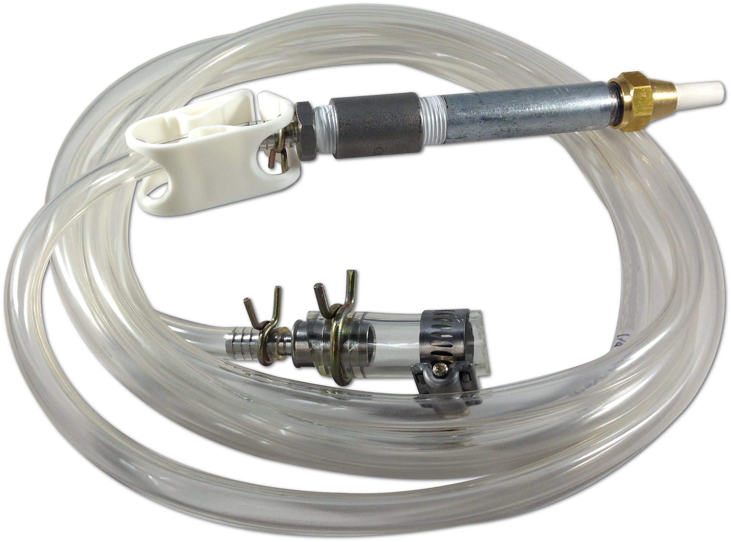 Sandblaster Gun Nozzle & Valve (Adjustable Model) with Hose for Pressure Pot