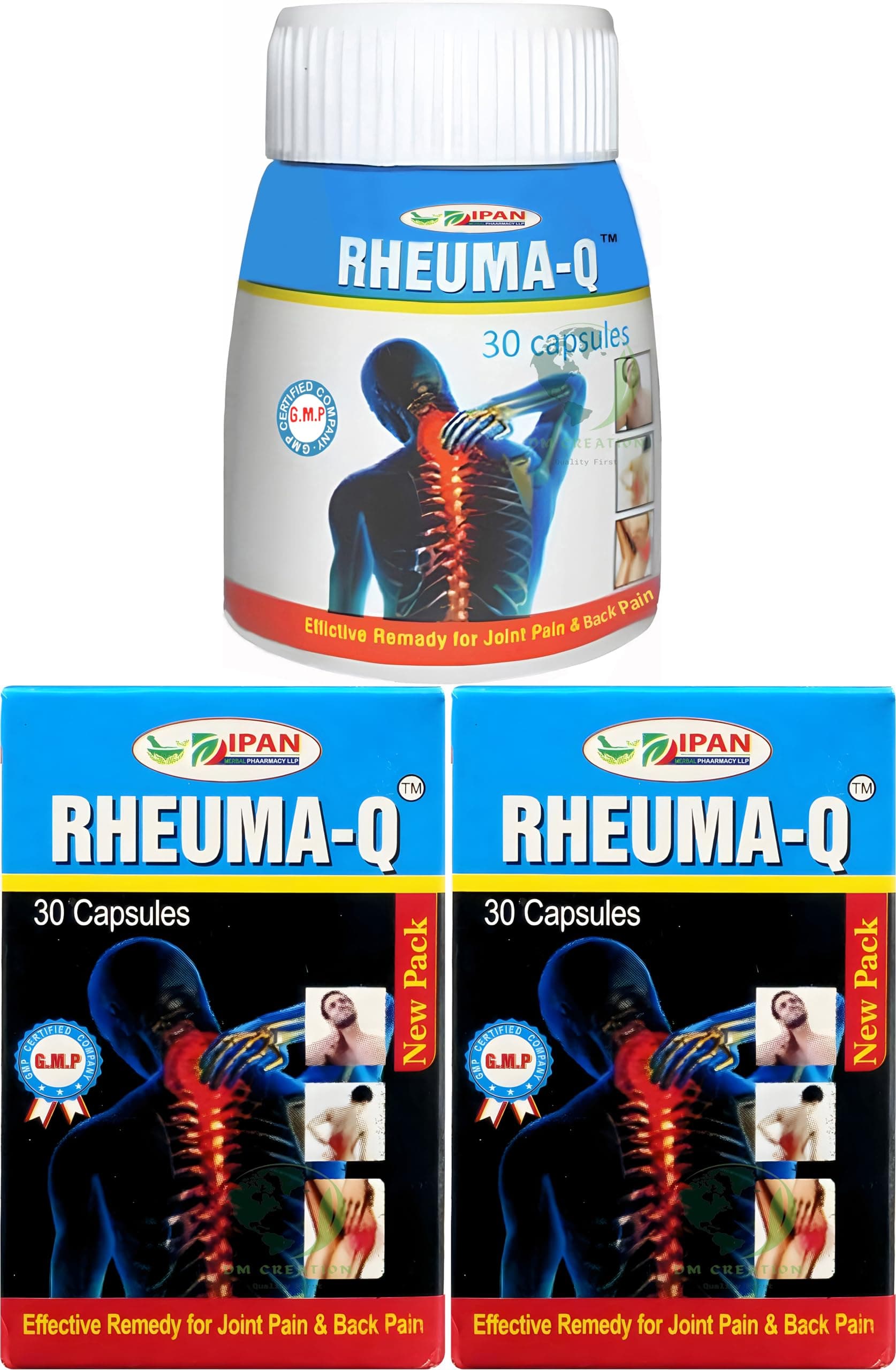 RHEUMA Q 30 CAPSULE (Pack of 3)