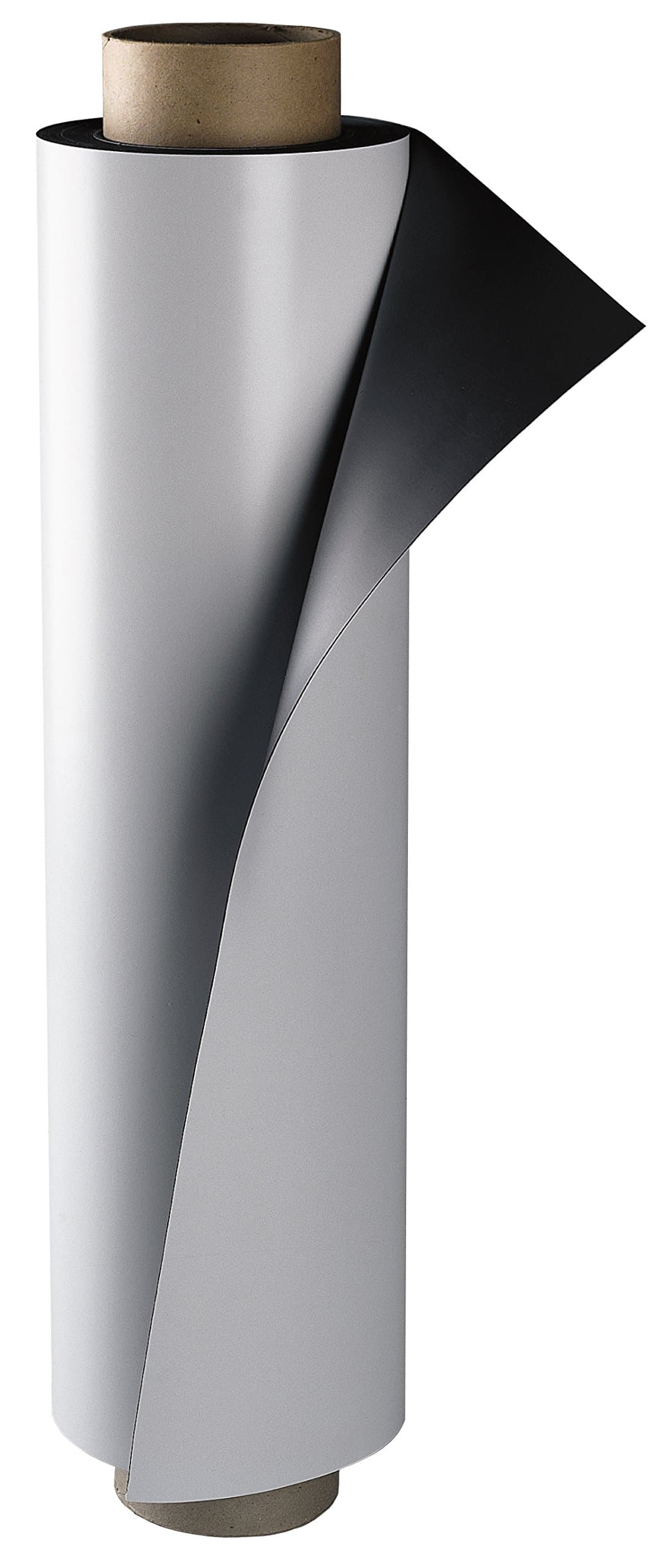 24" X 5' Roll Dry Erase Magnet - White - 30 mil - Write On/Wipe Off