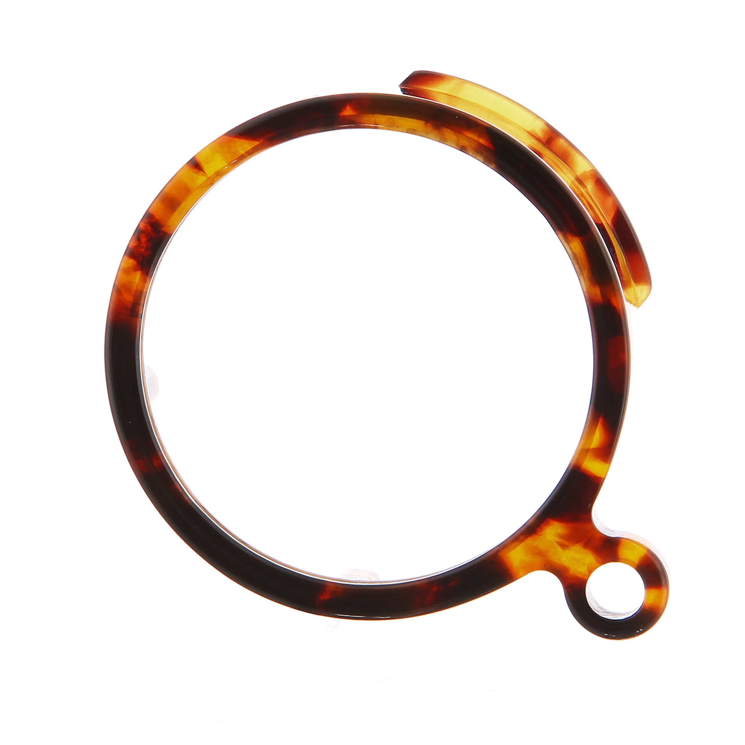 Reading Monocle: Gloss Tortoise Frame, 37 mm Diameter, 4.0 Diopter Lens