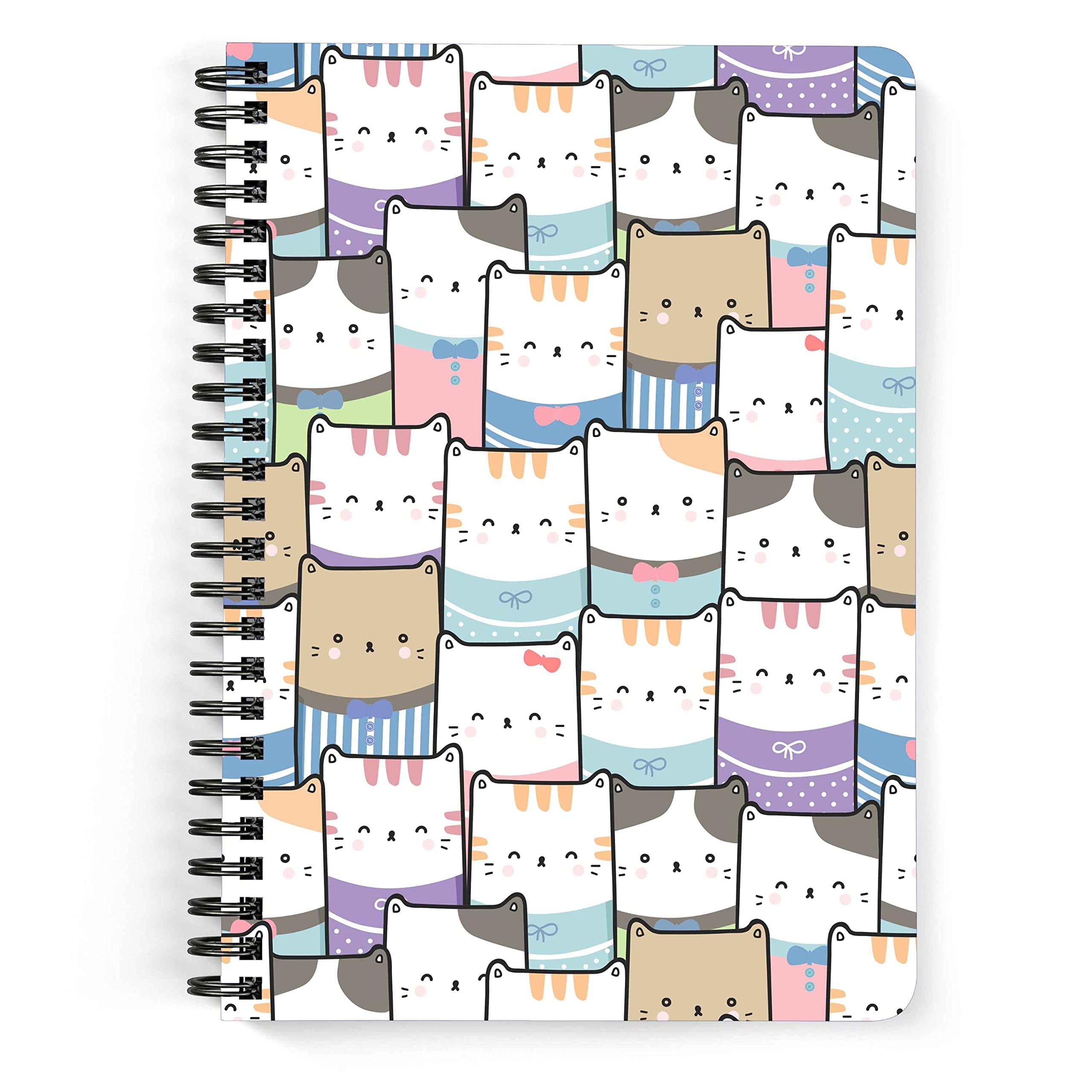 Drapvision Luxury Notebooks | 120 GSM Exotic Ivory Paper | With 2023 Calendar & Personal Planner Pages | Write, Draw, Art, Sketch, Gift | Ruled | A5 | Design: Kitty Krew