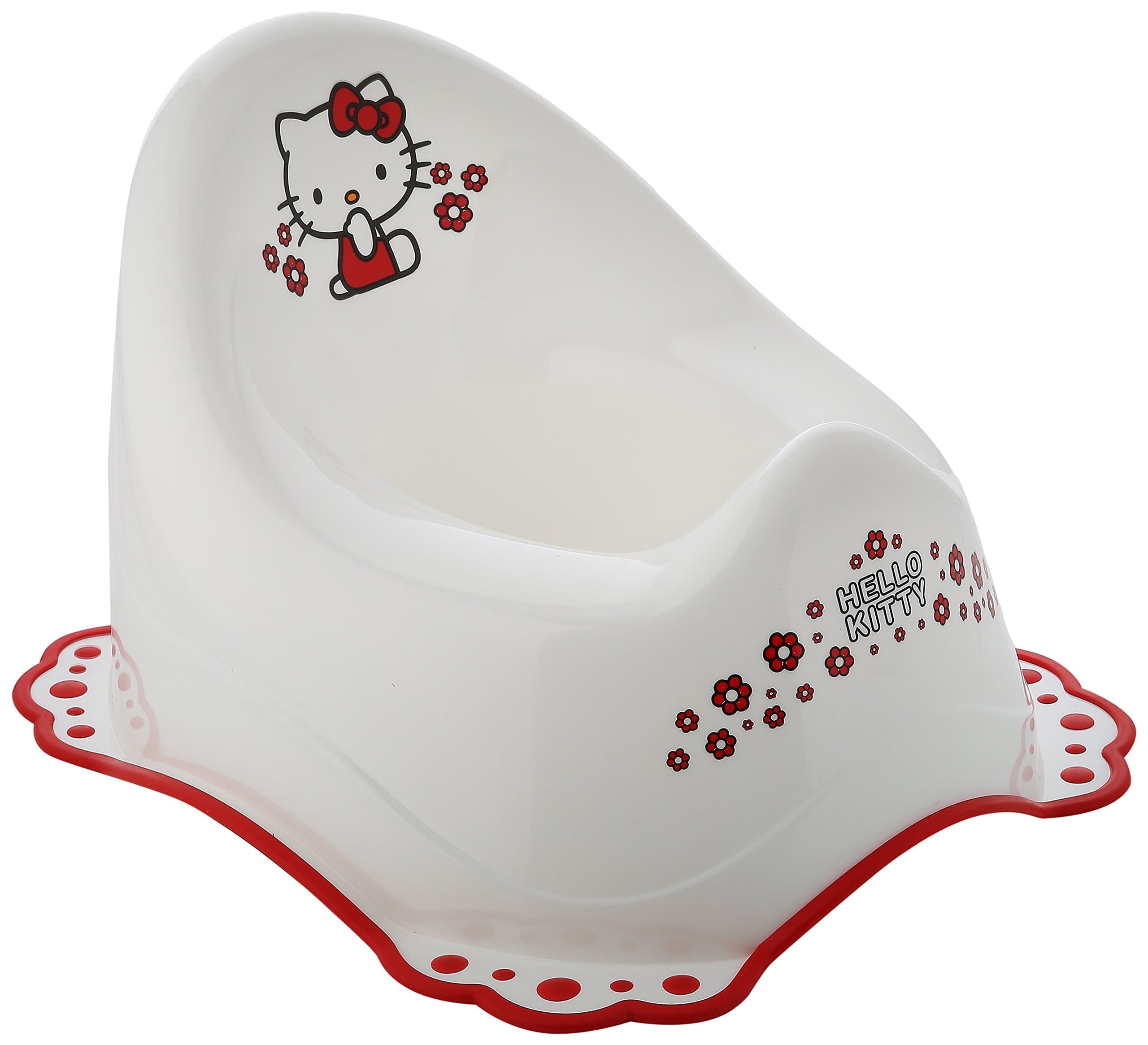 Maltex Baby Hello Kitty Anti-Slip Toddler Potty | White