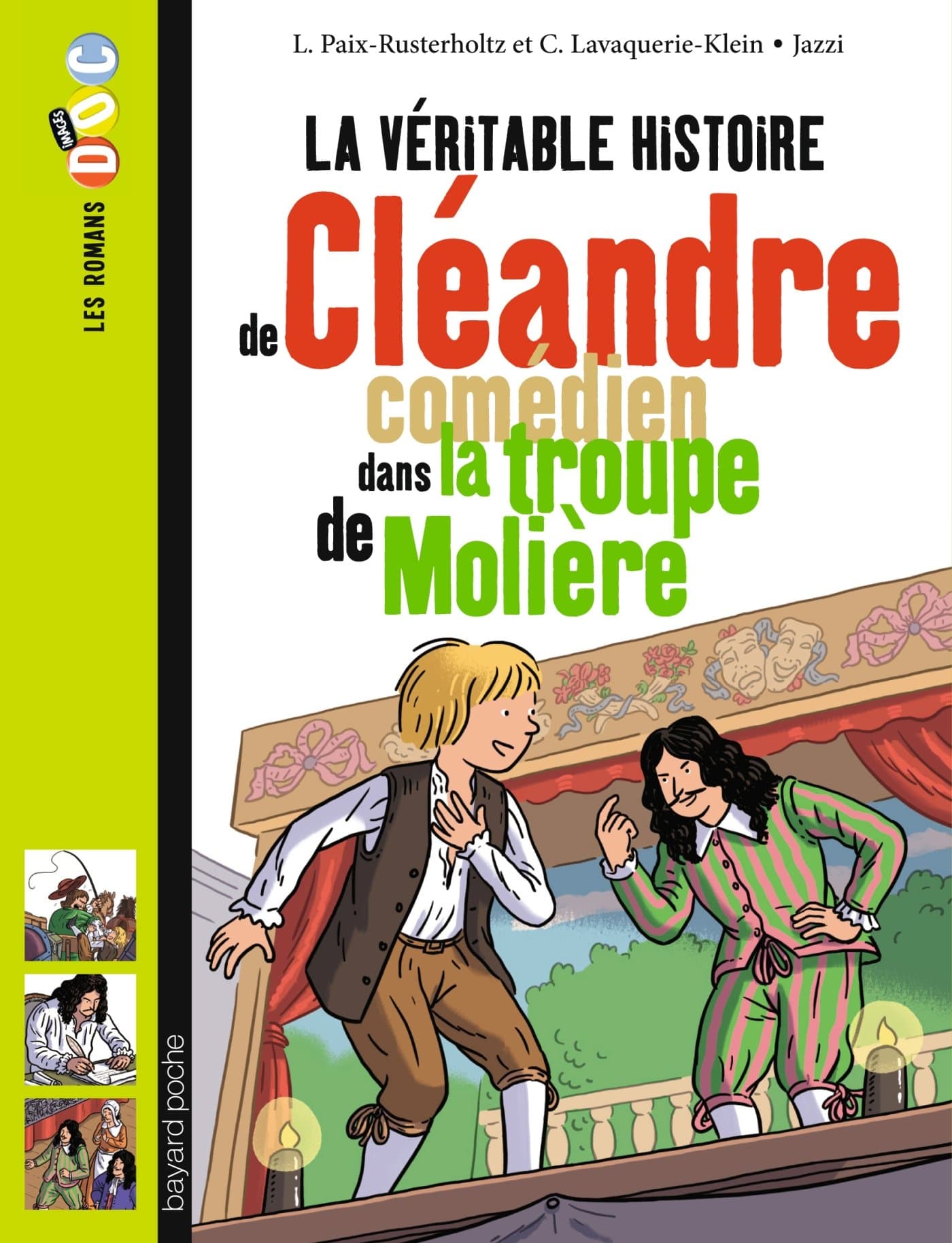 Cleandre, jeune comedien de la troupe de Moliere (Les romans Images Doc) (French Edition)