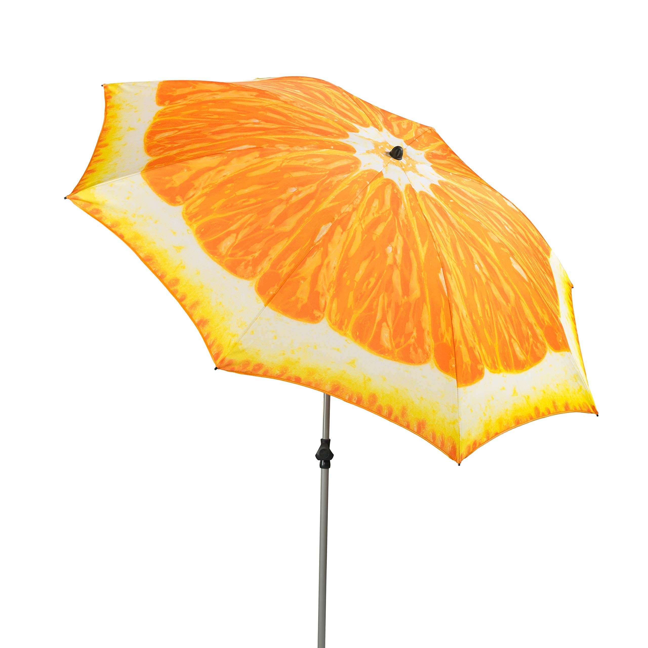 Funky Fruits UV 50+ Protection 2 Metre Beach/Garden Parasol - Orange