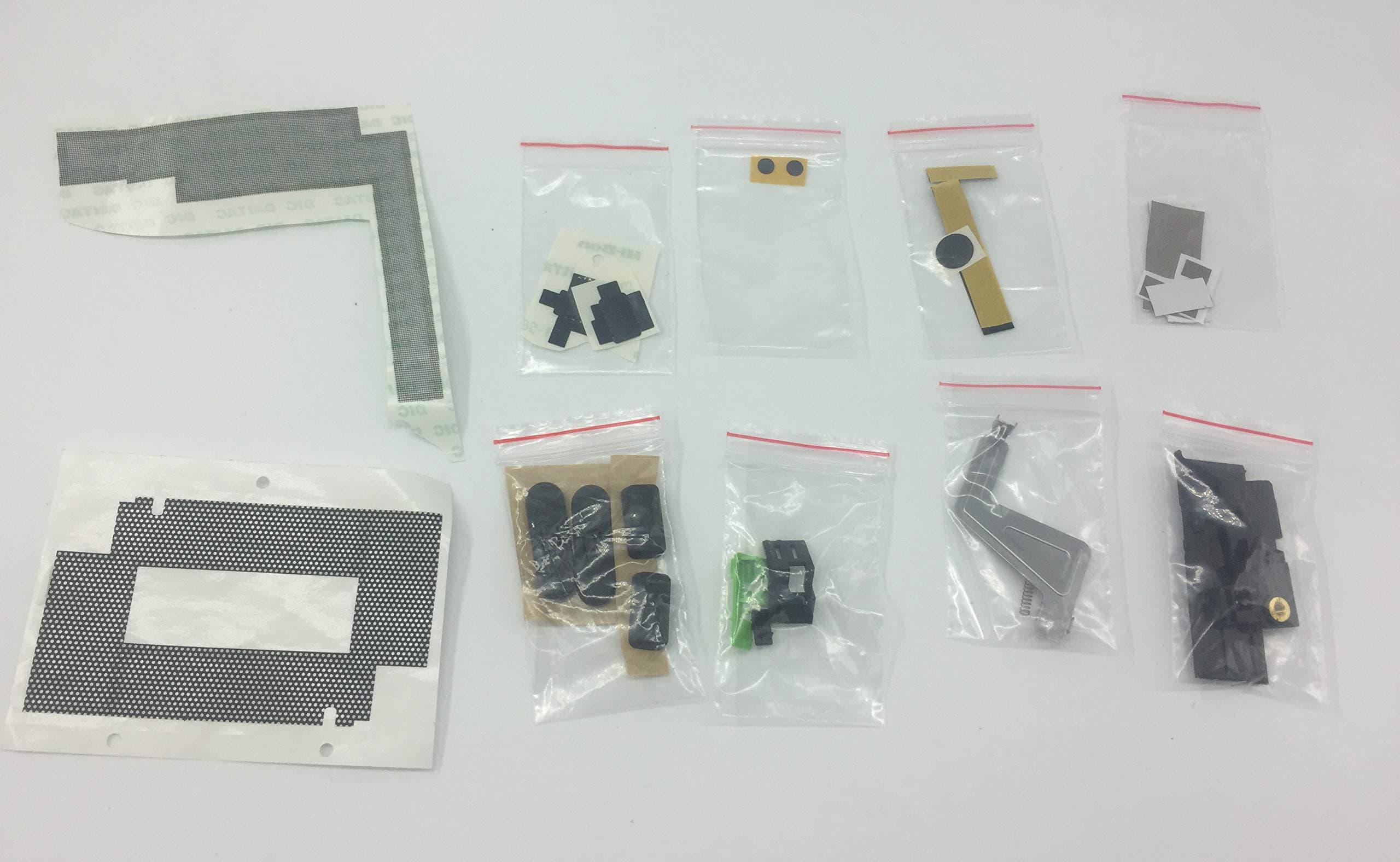 aGooDo Laptop Feet Replacement Set for Lenovo T530 W530, 4 Pieces, Rubber, Flat Head