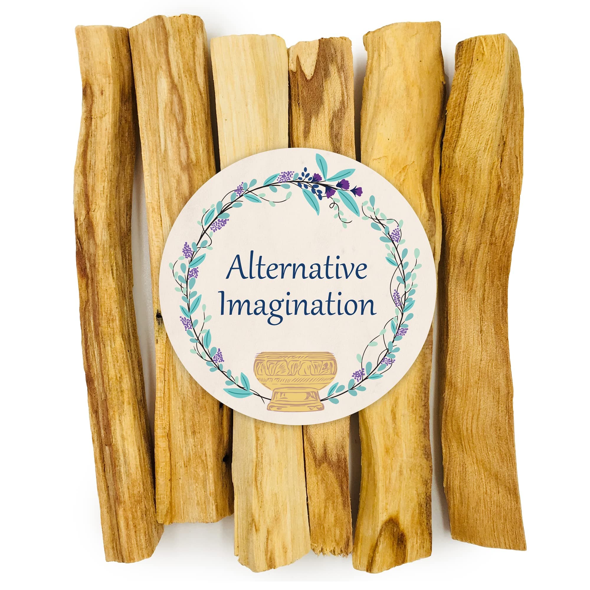 Premium Palo Santo Holy Wood Incense Sticks Purifying, Cleansing, Healing, Meditating, Stress Relief. 100% Natural Sustainable, Wild Harvested. (6)