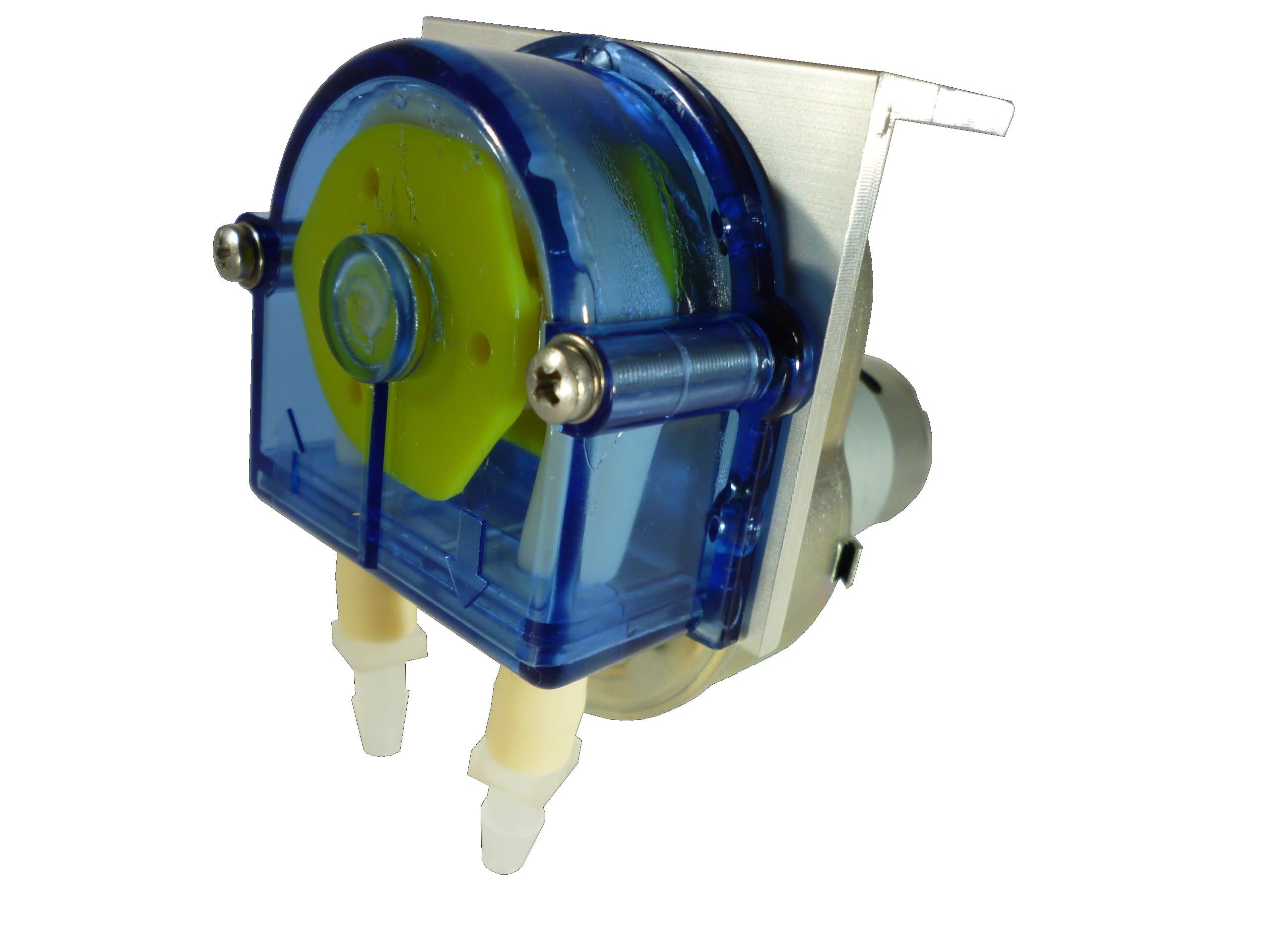 Simply Pumps PMHD203C Peristaltic Industrial Grade Self Priming Dosing Dispensing and Metering Pump with Norprene Chemical Tubing, 12V DC, 170 ml/min