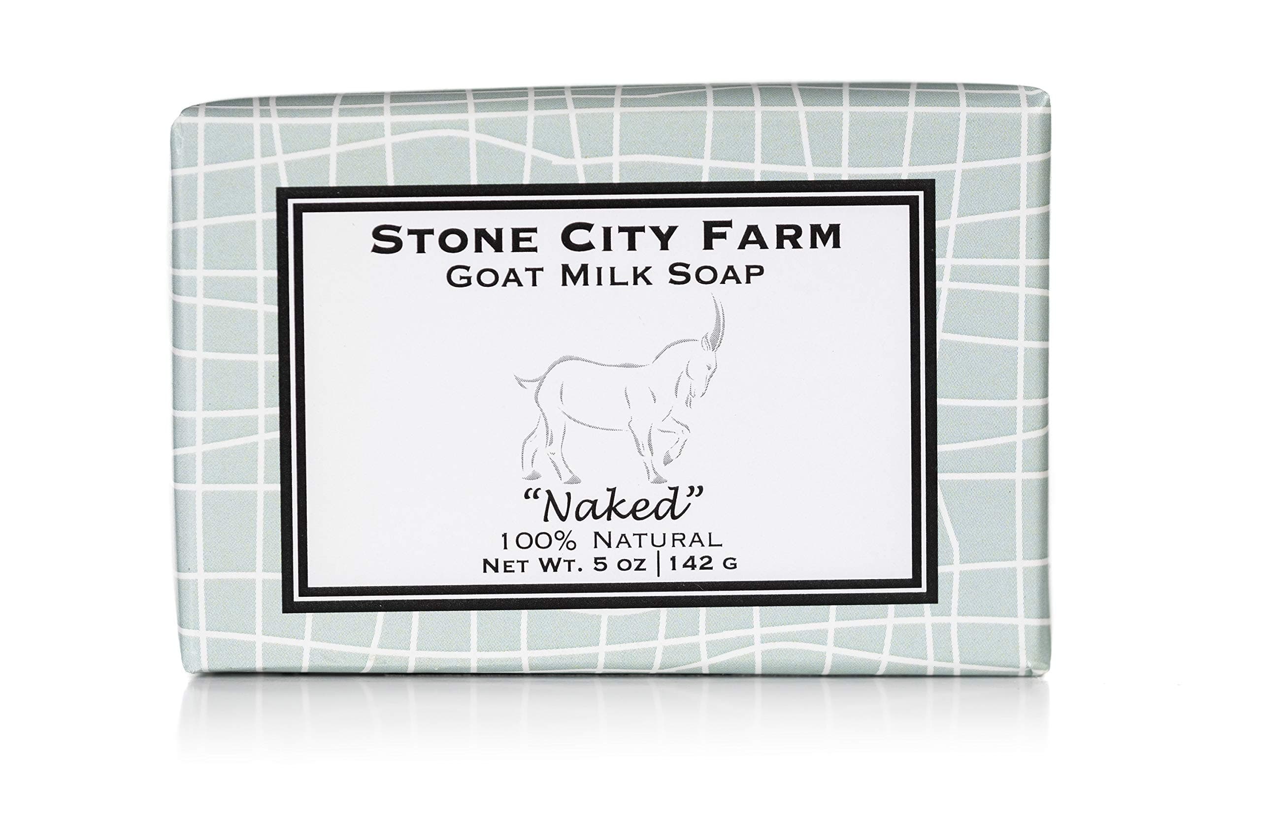 Stone City Farm Naked Goat Milk Soap Unscented