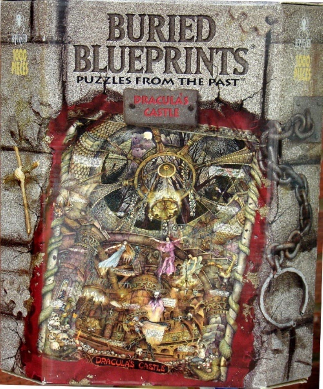 Bepuzzled Buried Blueprints - Dracula's Castle