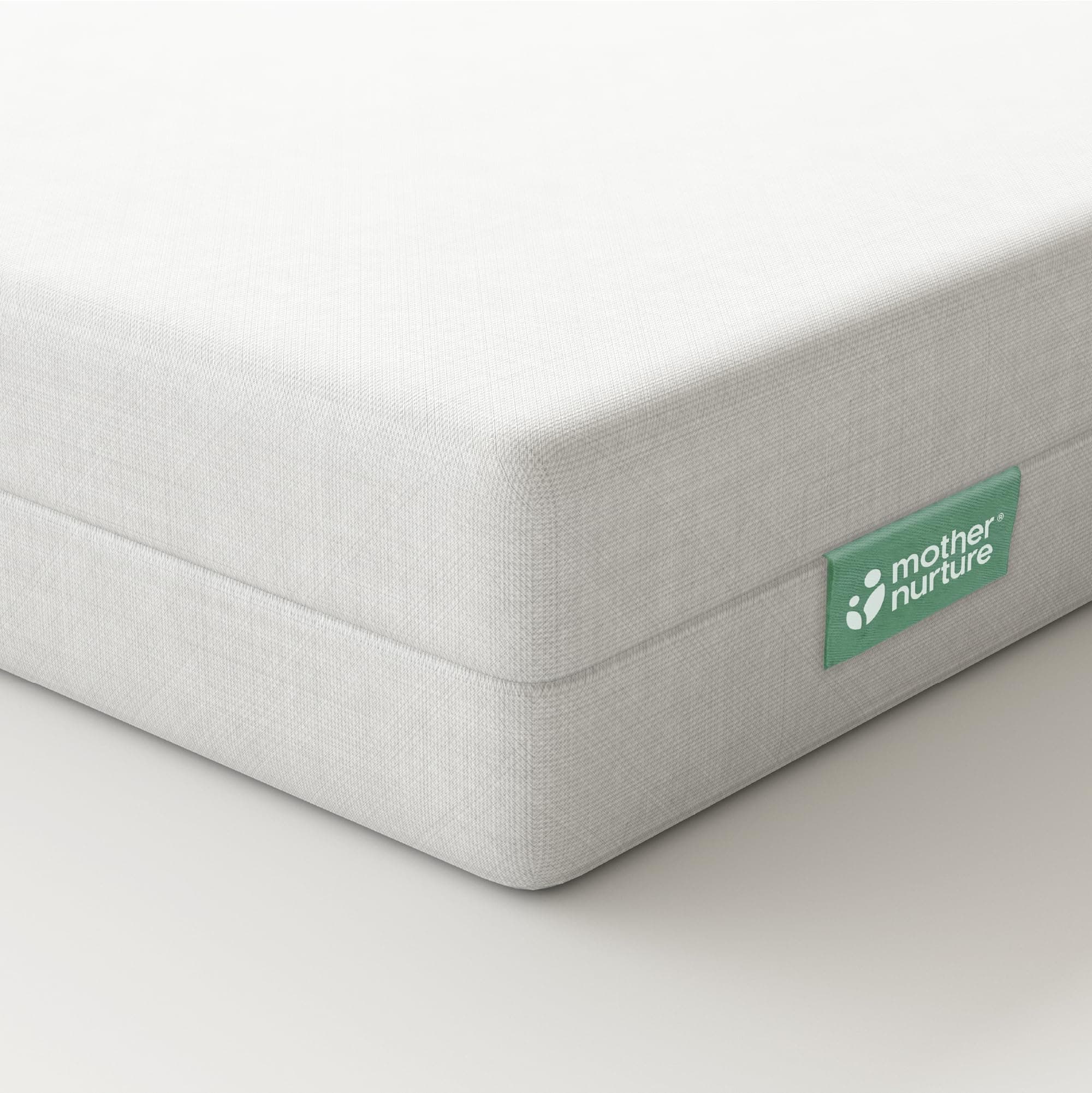 Essential Eco Fibre Cot Mattress, White, 120 x 60 x 10cm