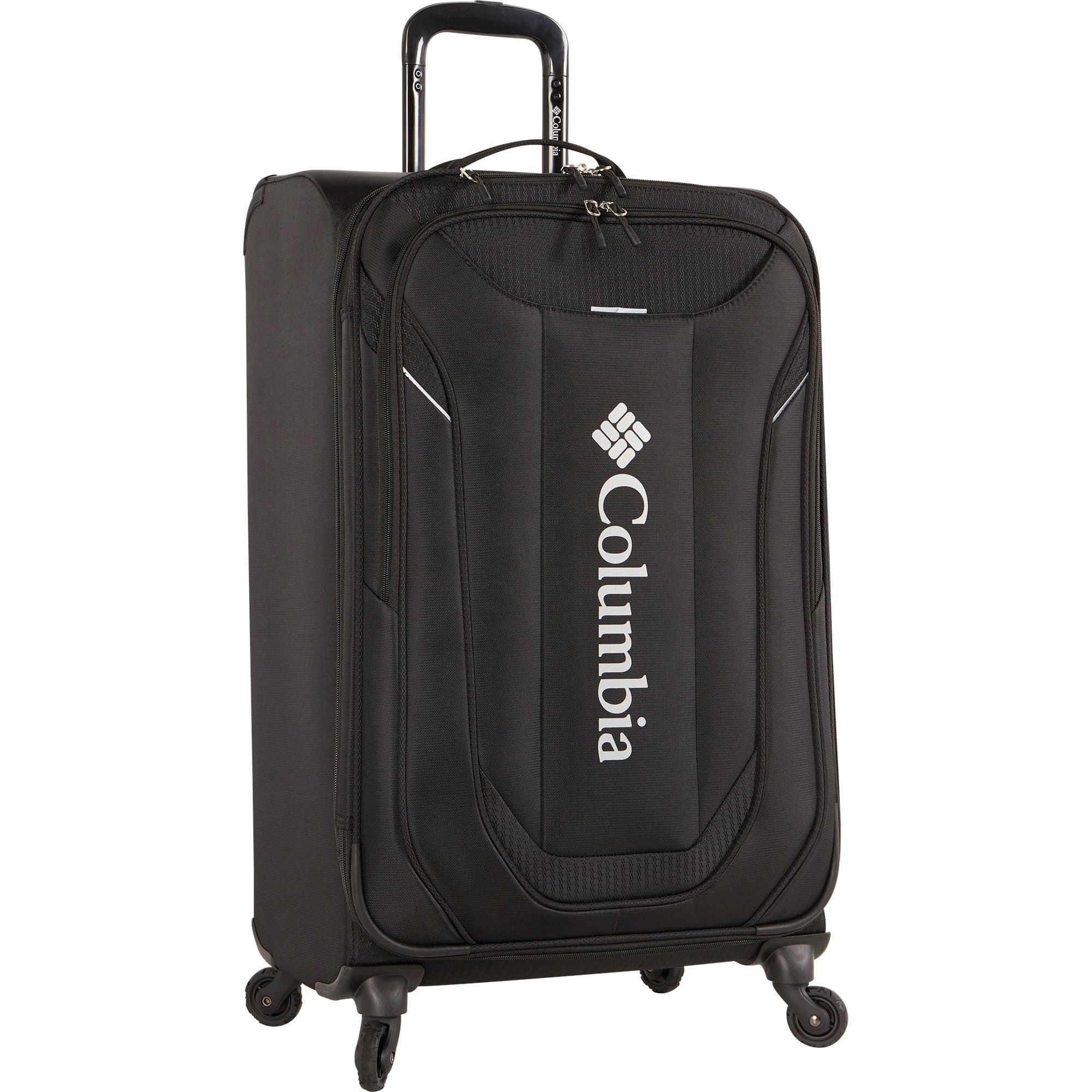 Columbia 26" Expandable Spinner Luggage Suitcase, Black