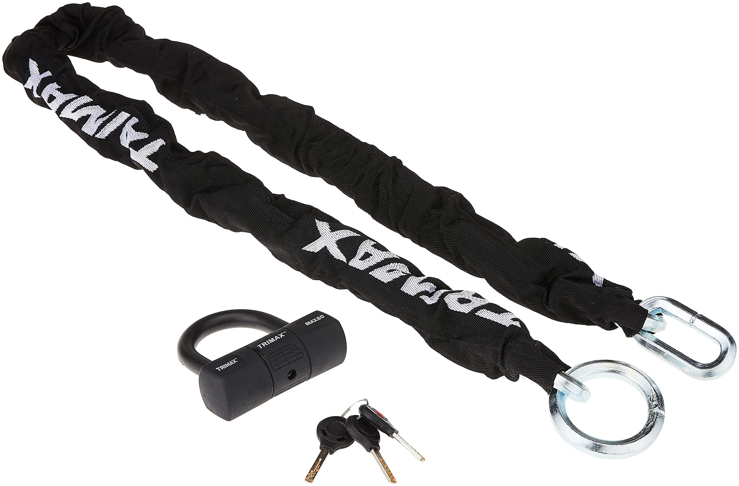 Trimax THEX5060 Combo Set - THEX Super Chain 5' x 11mm + MAX60 Disc U-Lock