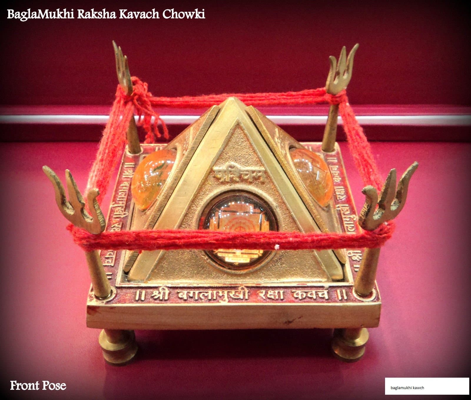 BaglaMukhi Raksha Kavach Chowki / Baglamukhi Chowki, spritual from india