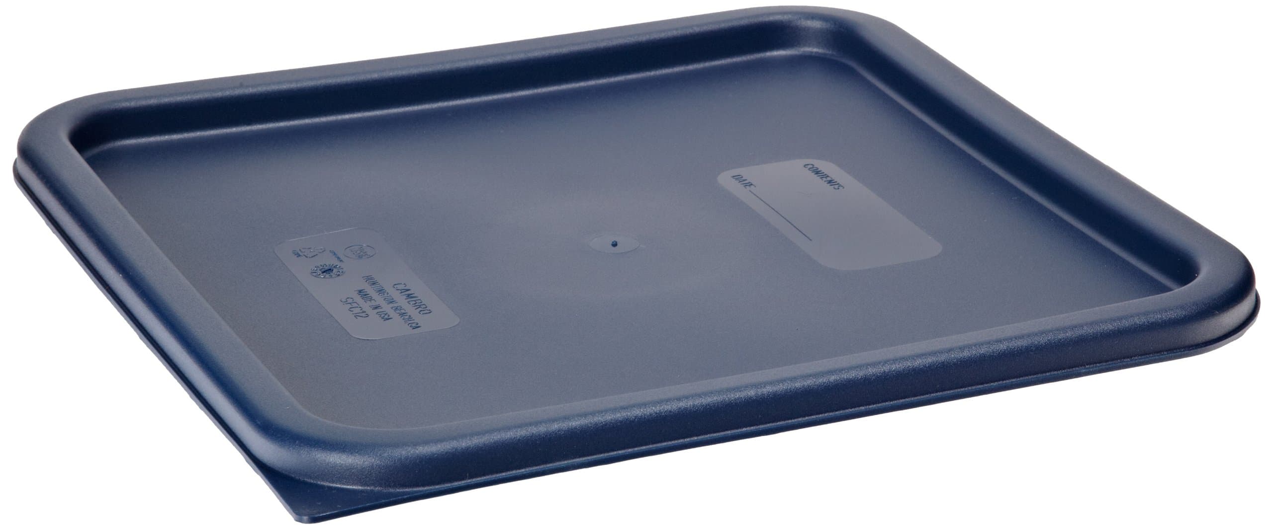 SFC12453 CamSquares Lid for 12, 18 & 22-Quart Food Storage Containers, Polyethylene, Midnight Blue, NSF