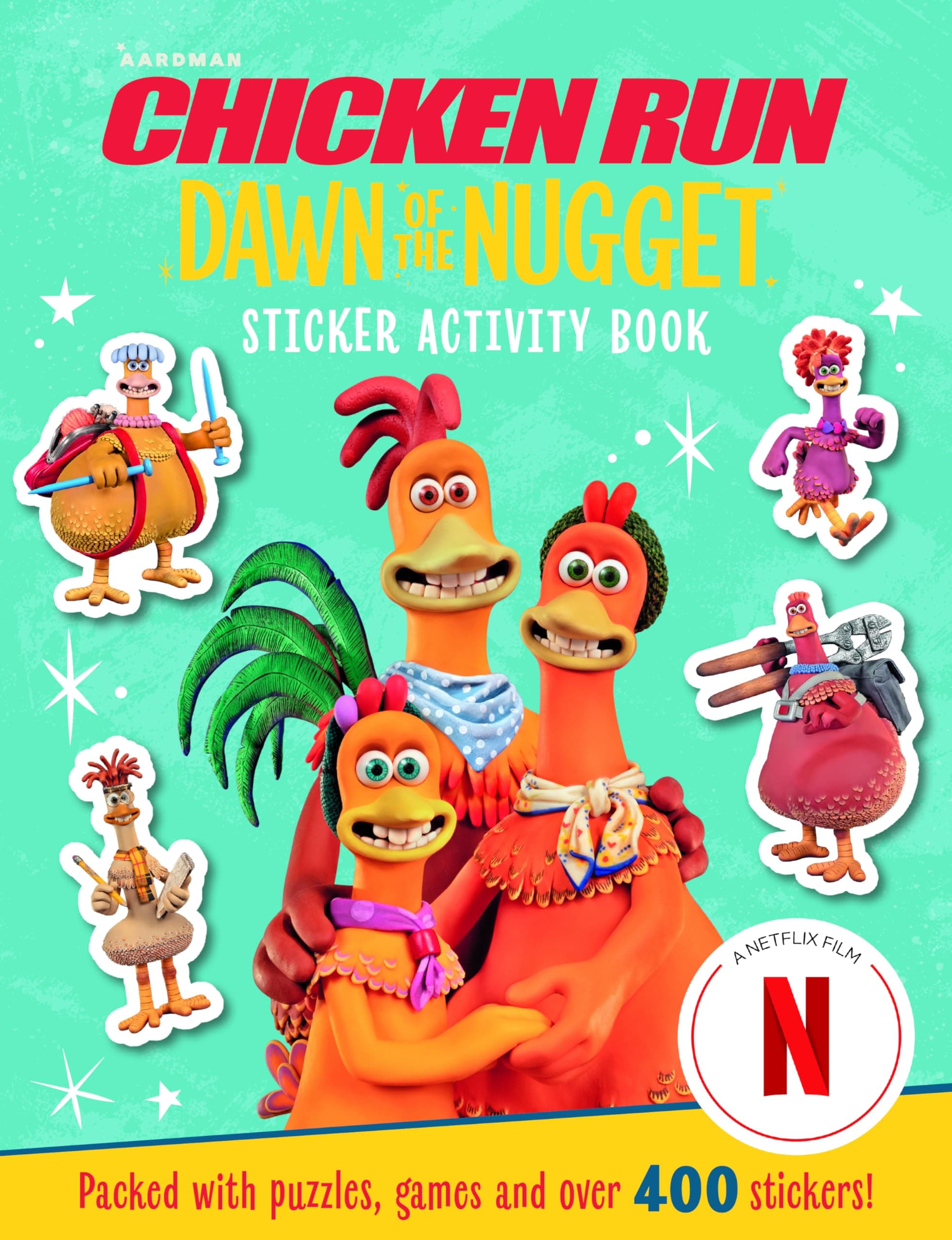 Chicken Run Dawn of the Nugget: Sticker Activity Book