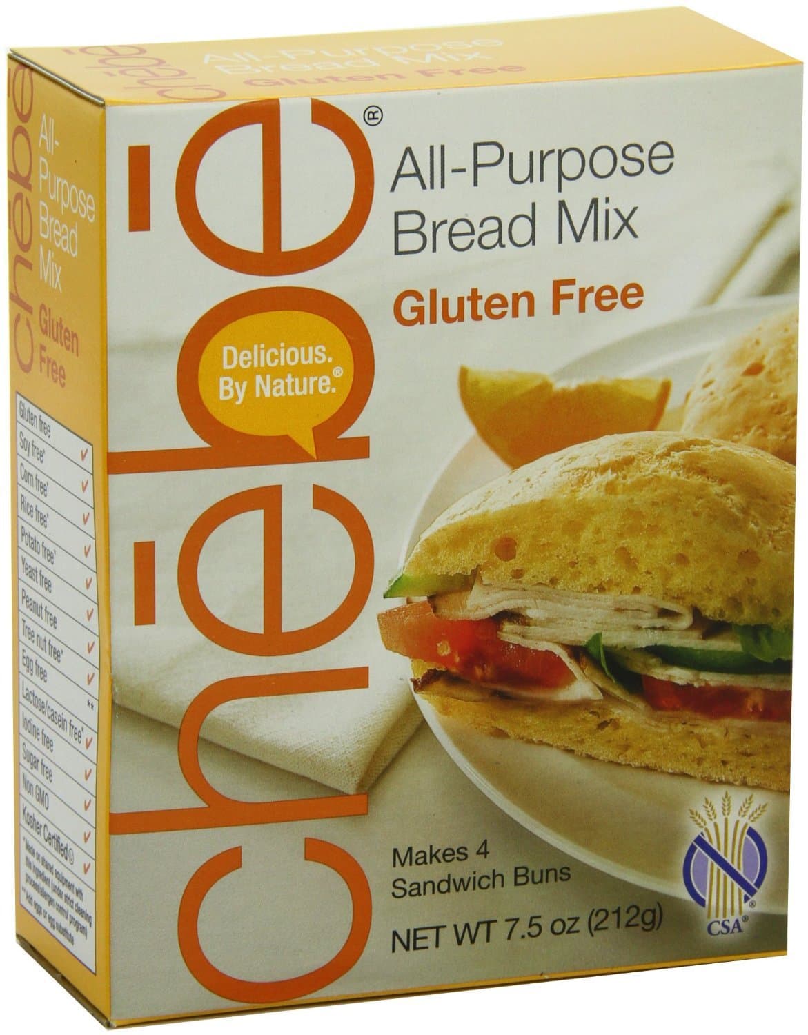Chebe All Purpose Bread Mix,gluten Free 7.5 Oz (Pack of 2)