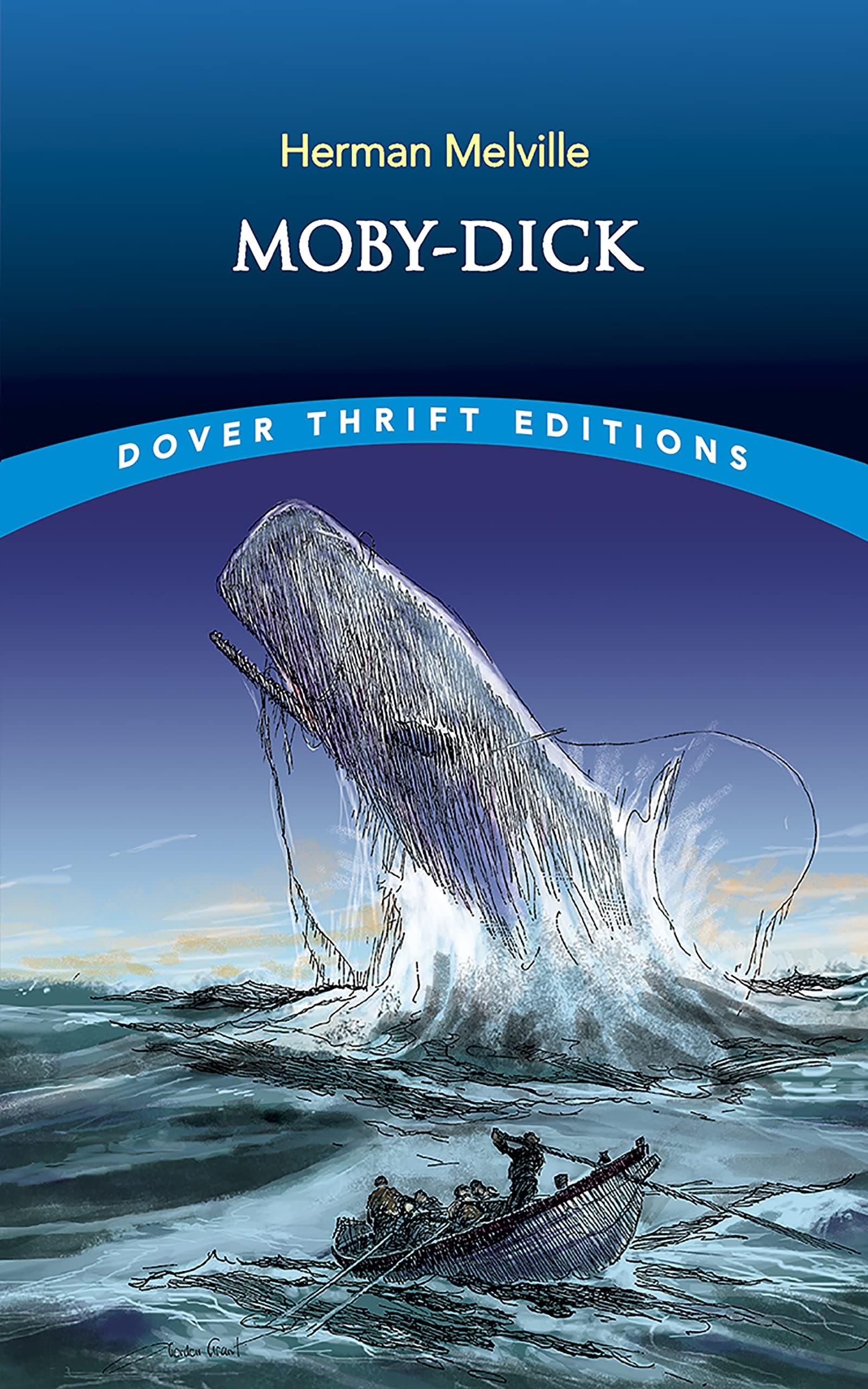 Moby-Dick: The Timeless Sea Adventure & Literary Classic (Dover Thrift Editions: Classic Novels)