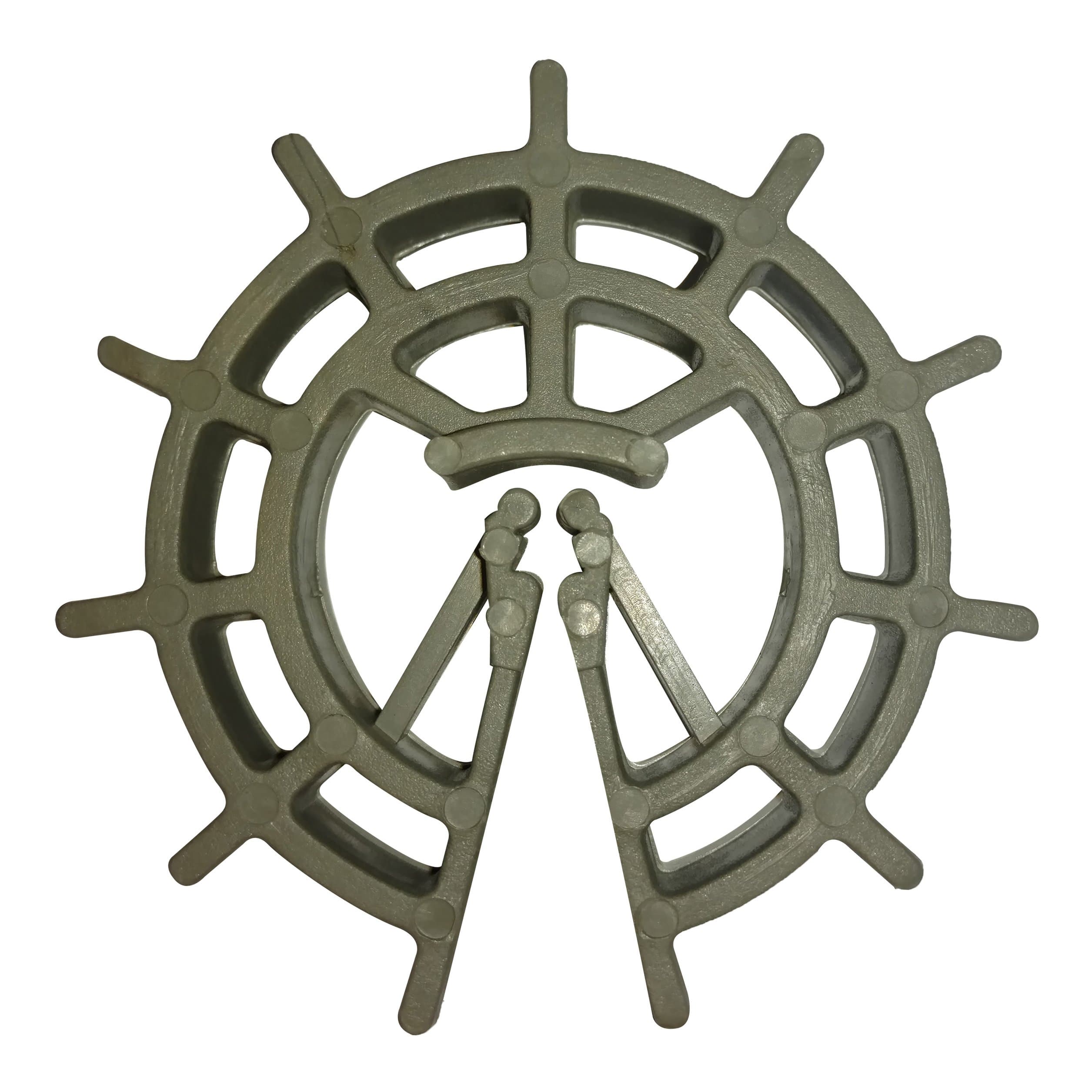 1" Rebar/Rerod/Wire Mesh Plastic Spacer Wheel - #3, #4 Bar - 500 Ct.