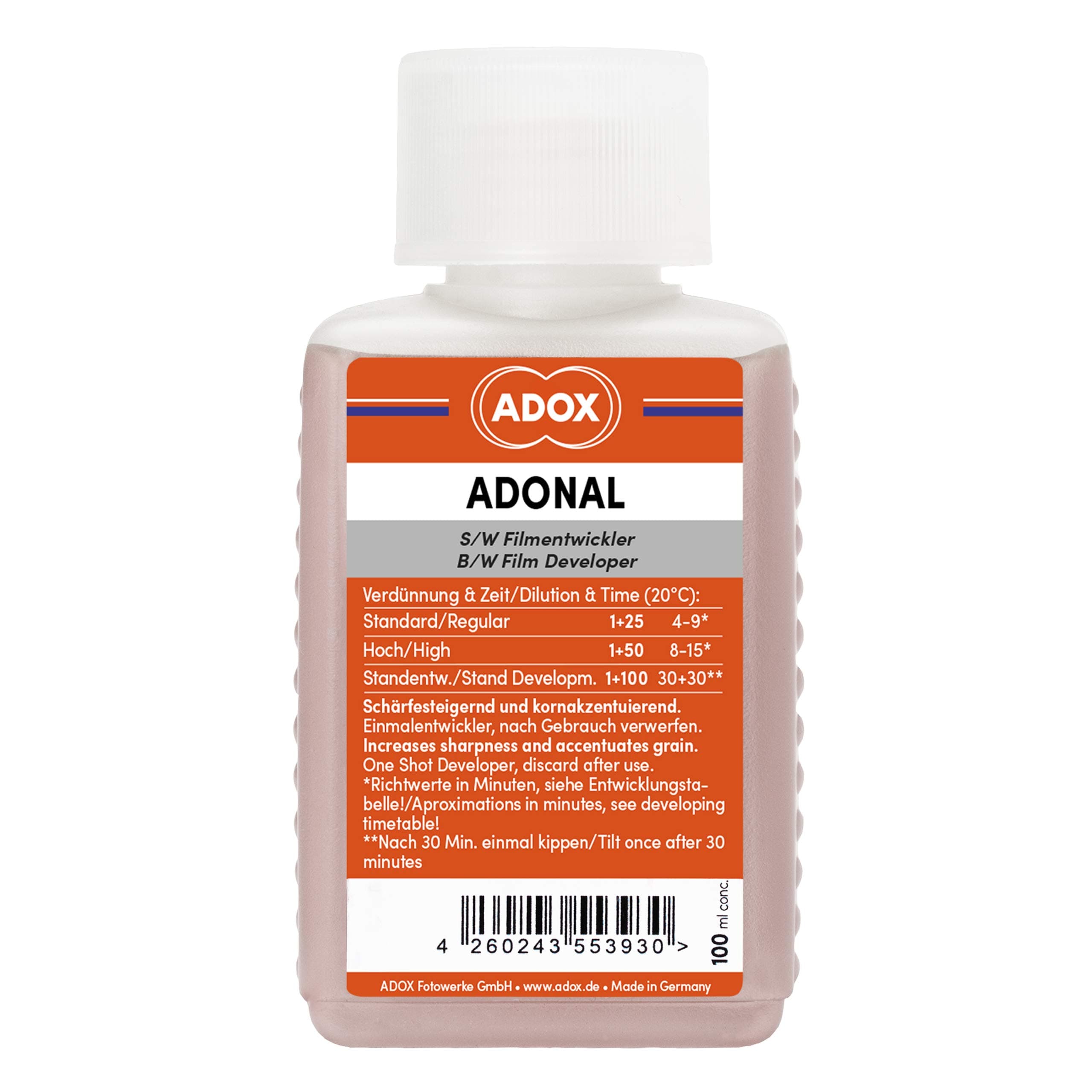 ADONAL RODINAL Film Developer Universal 100 ml