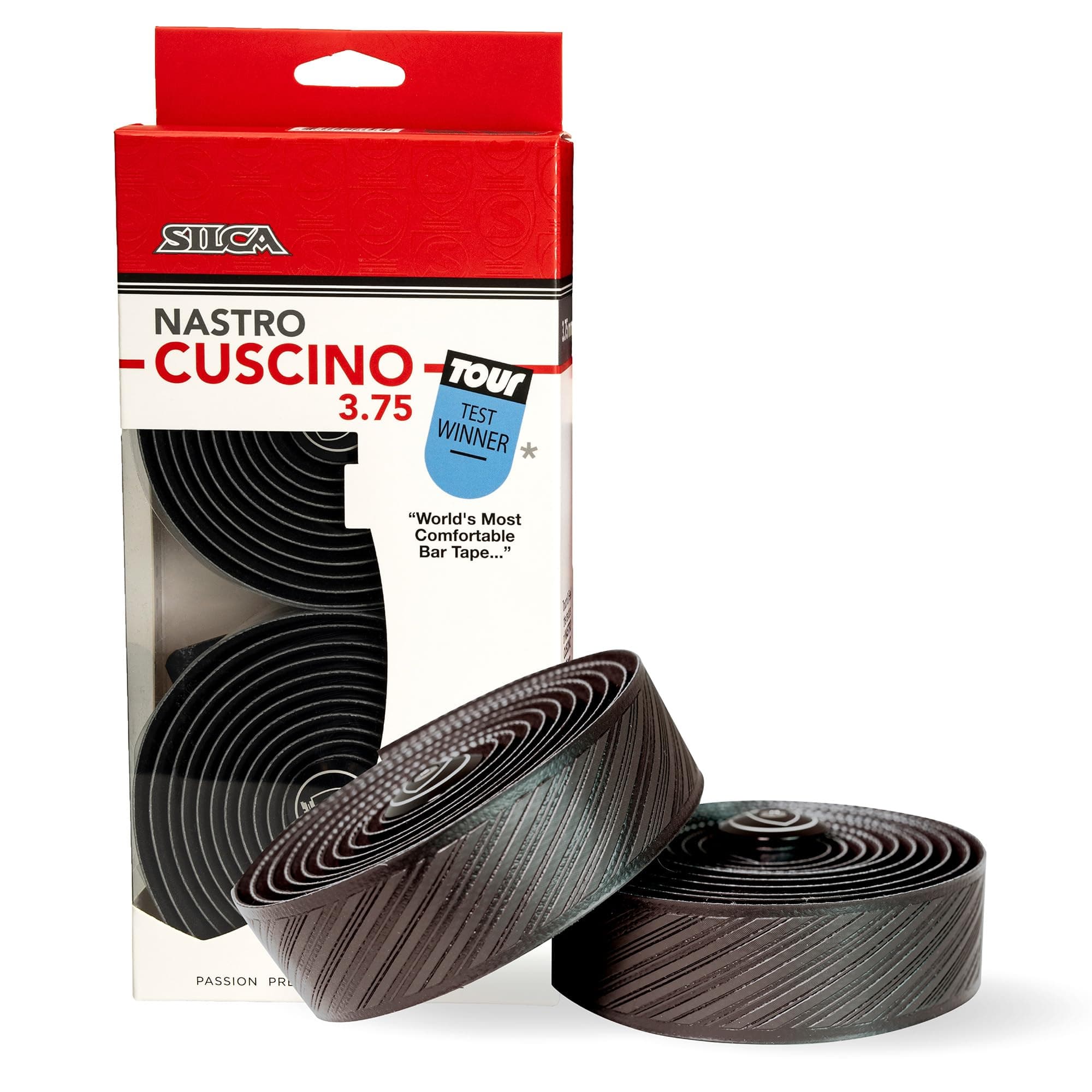 SILCA Cuscino Road Bike Handlebar Tape | Super Sticky Extra Thick Handlebar Tape | 2.5mm & 3.75mm Thickness | Tour Magazine Handlebar Tape Winner |
