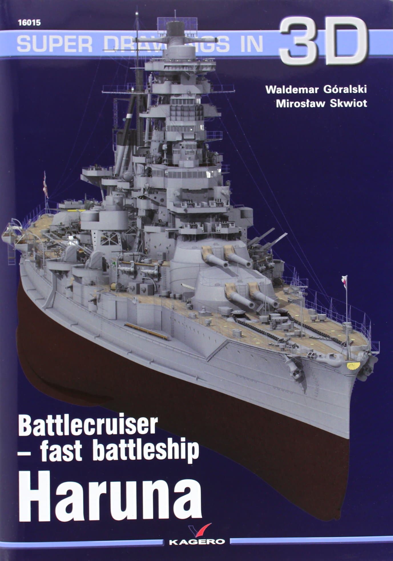 Battlecruiser: Fast Battleship Haruna (Super Drawings in 3D)