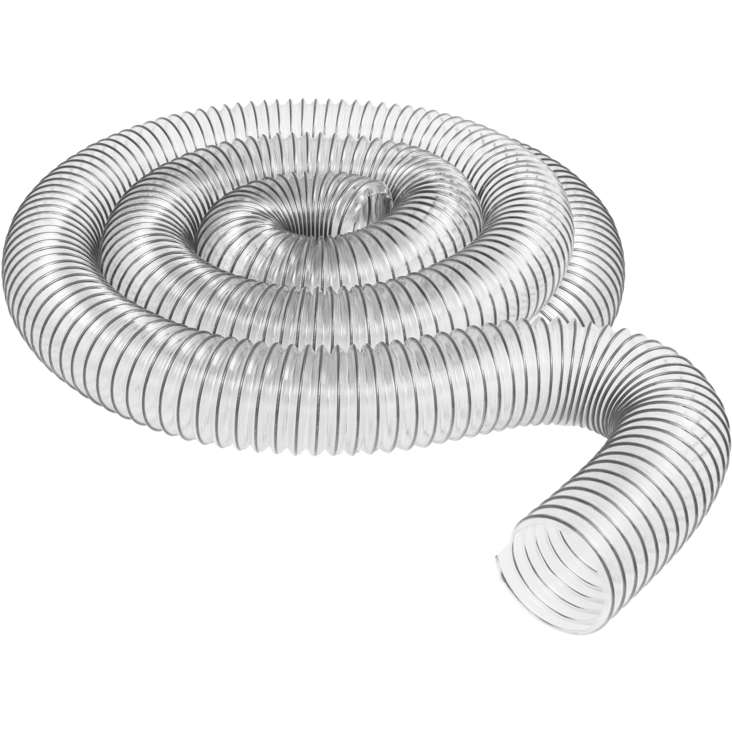 Peachtree Woodworking 2 1/2 X 10' Clear PVC Dust Collection Hose by Pw367