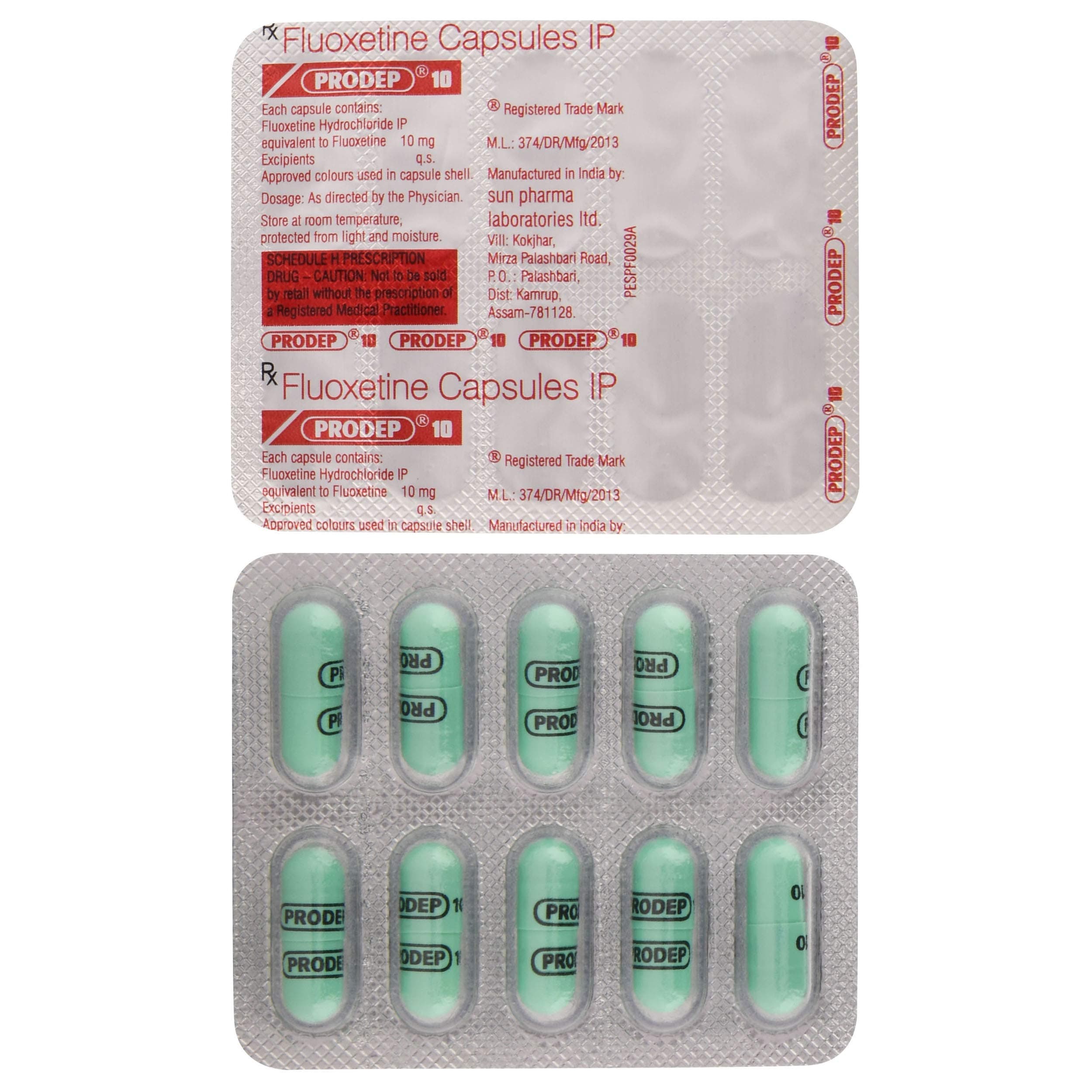 Prodep 10 - Strip of 10 Capsules