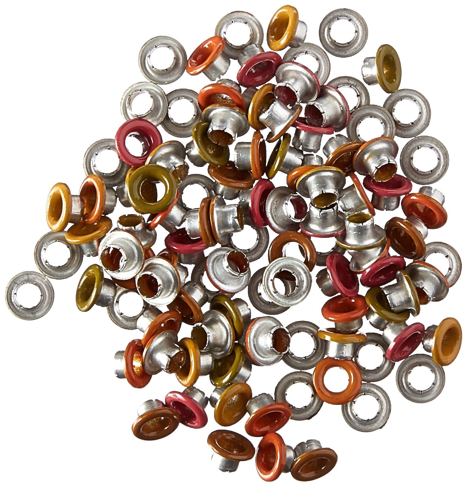 Eyelet Outlet Quicklets Round 84 Per Package - Fall 2 (Pack of 4)