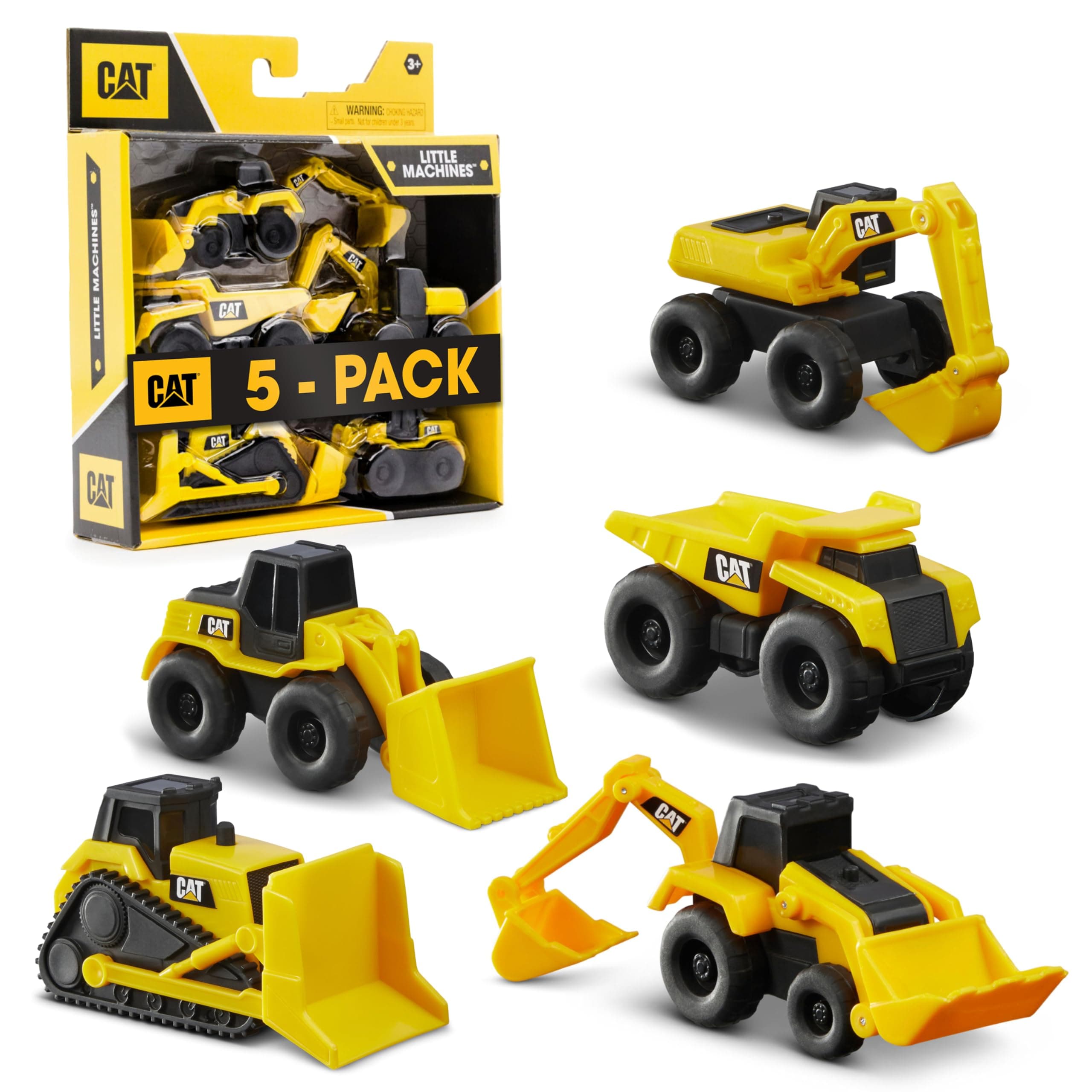 Construction Little Machines 5 Pack - Great Cake Toppers