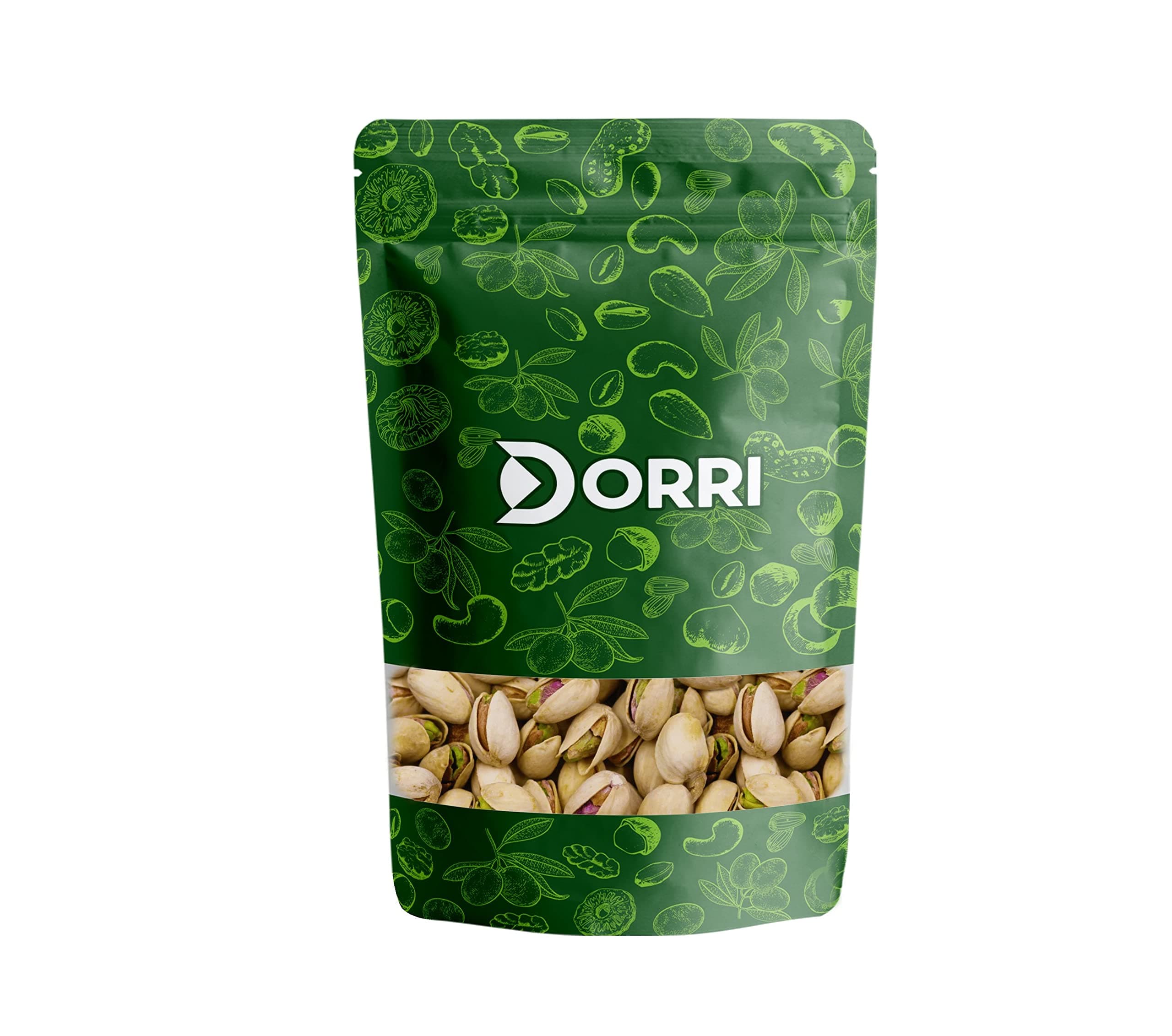 Dorri - Pistachio Nuts Roasted and Salted in Shell 750g | Roasted and Salted Nuts, Premium Quality, Fresh, Party Snack, Healthy Snack, Protein Snack (Available from 100g to 5kg)
