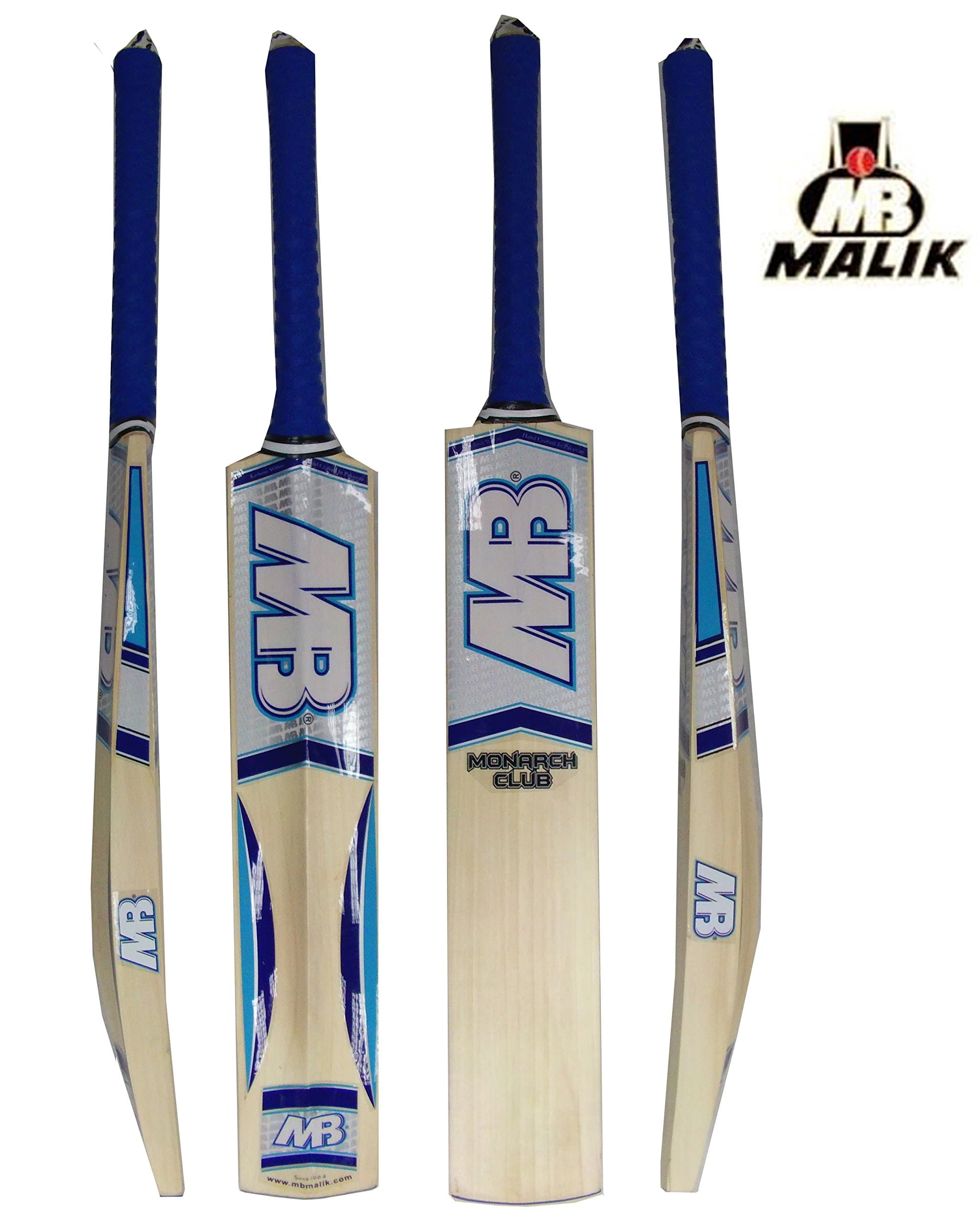 MB Malik Monarch Club Cricket Bat size 5