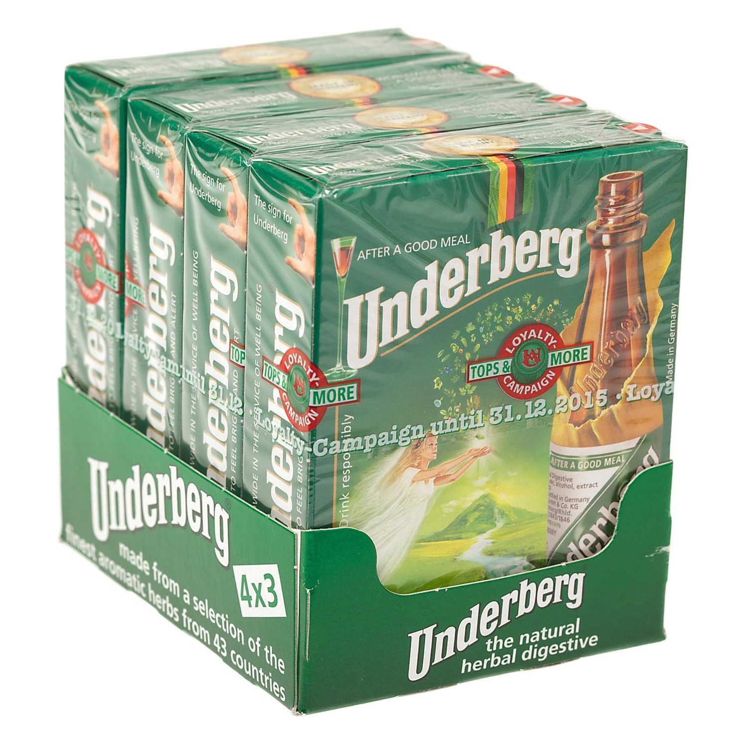Underberg Digestive Bitter 2cl Miniature - 12 Pack