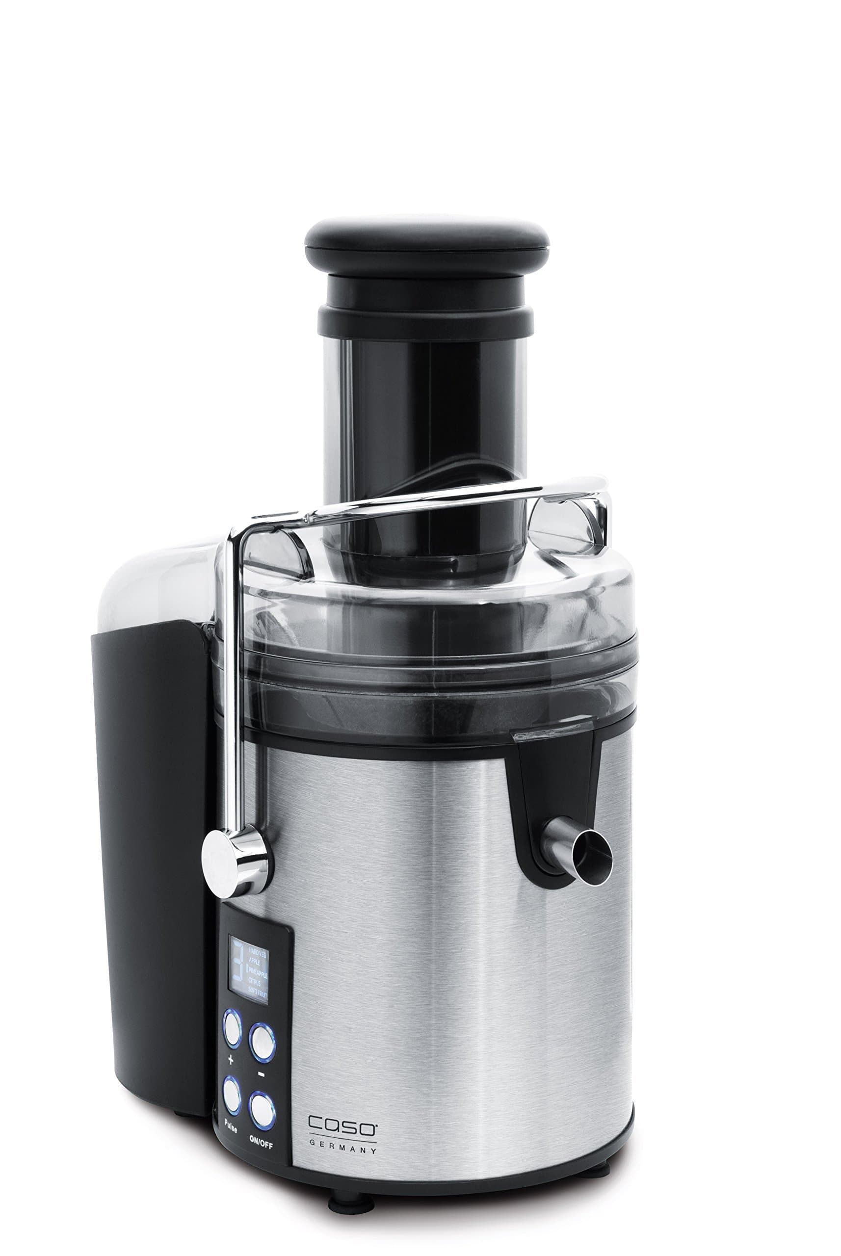 CASO Germany Power Juicer with Filter Basket, Stainless Steel