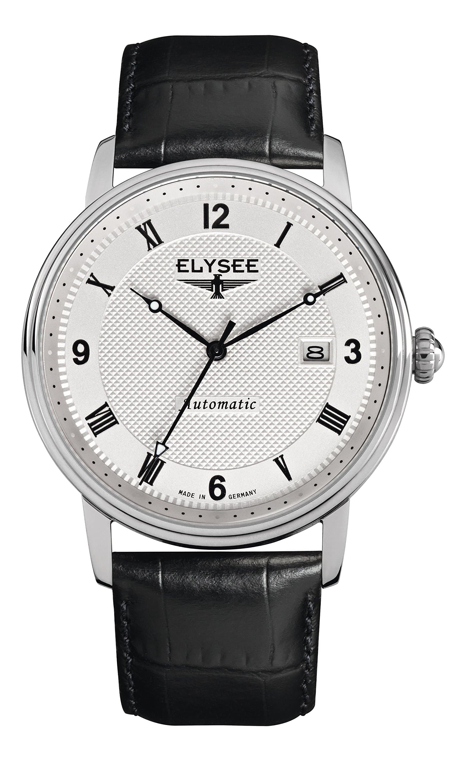 Elysee Unisex Adult Analogue Automatic Watch with Leather Strap 77004