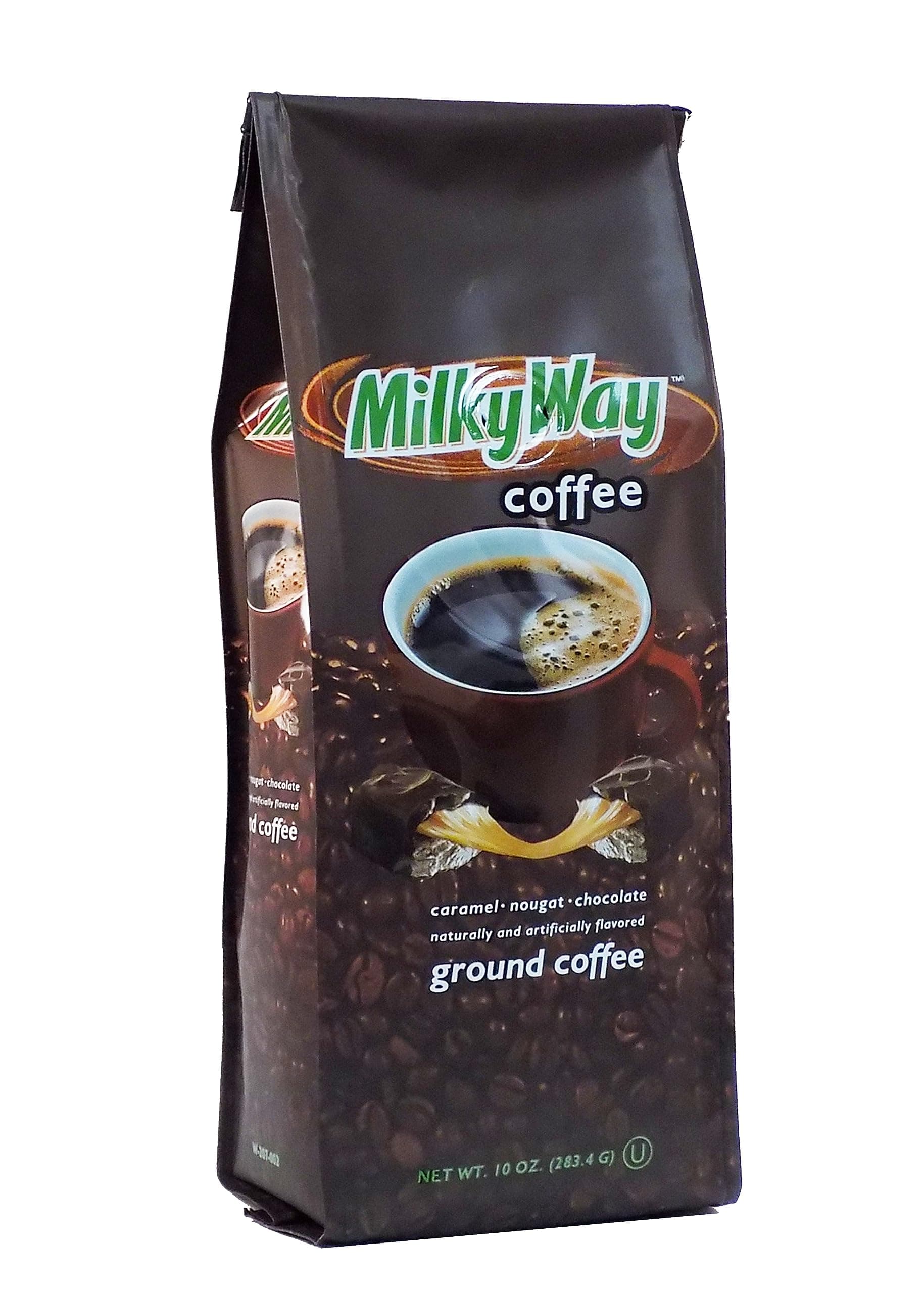 Milky Way Caramel Nougat Chocolate Ground Coffee 10oz Bag