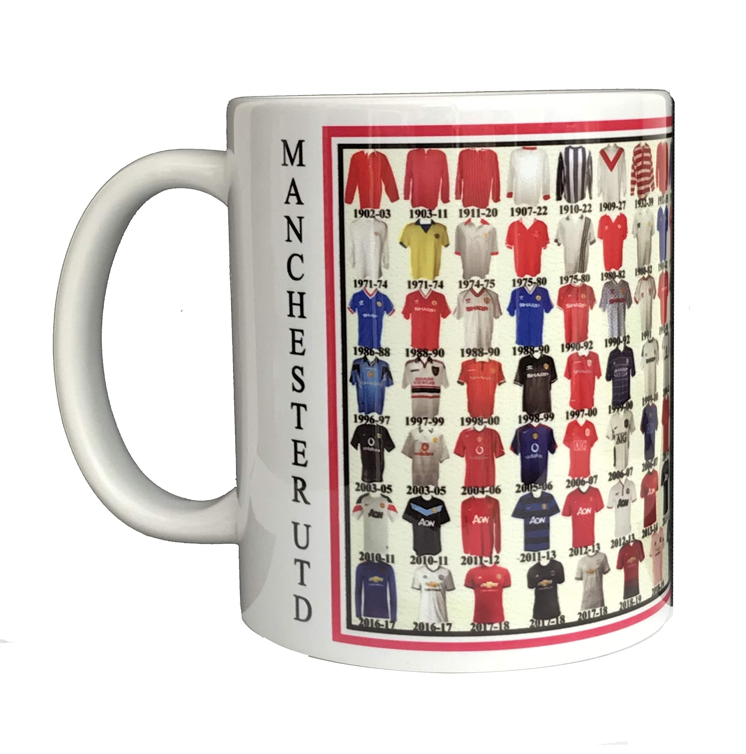 Manchester Shirt History Mug Ceramic Mug Football